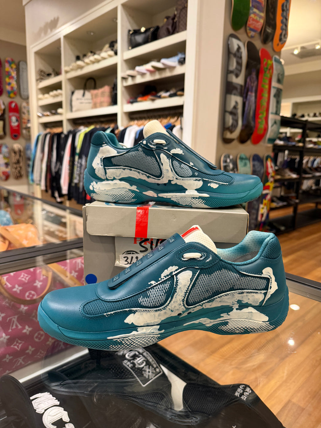 Cassius Hirst x Prada America’s Cup - “D3cay” Collection - Shock Blue
