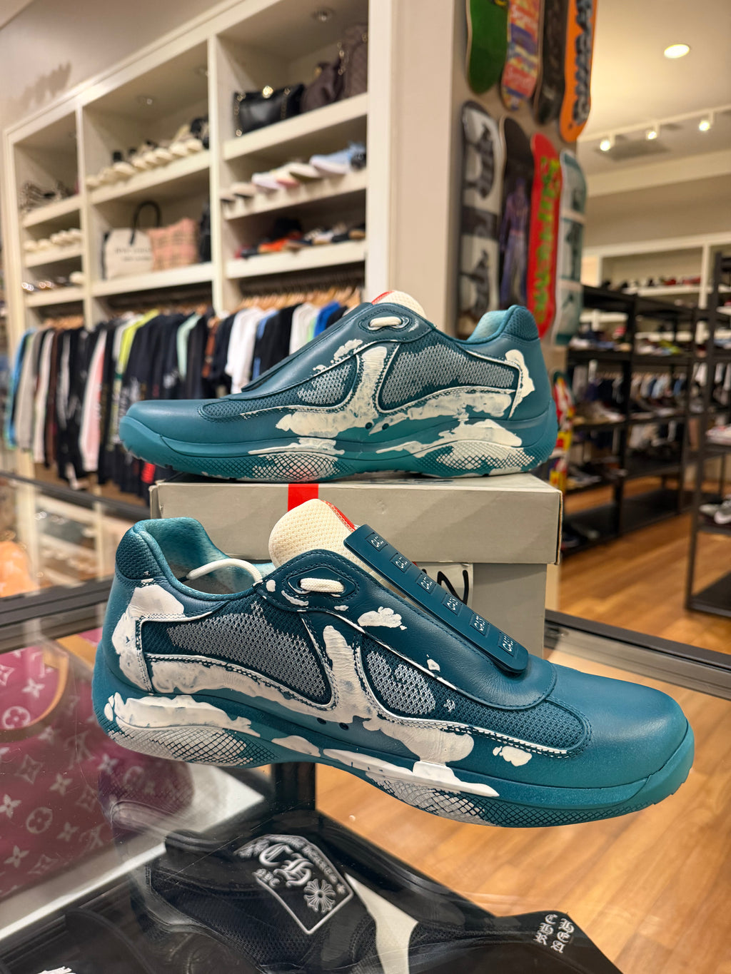 Cassius Hirst x Prada America’s Cup - “D3cay” Collection - Shock Blue