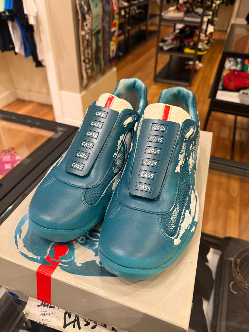 Cassius Hirst x Prada America’s Cup - “D3cay” Collection - Shock Blue
