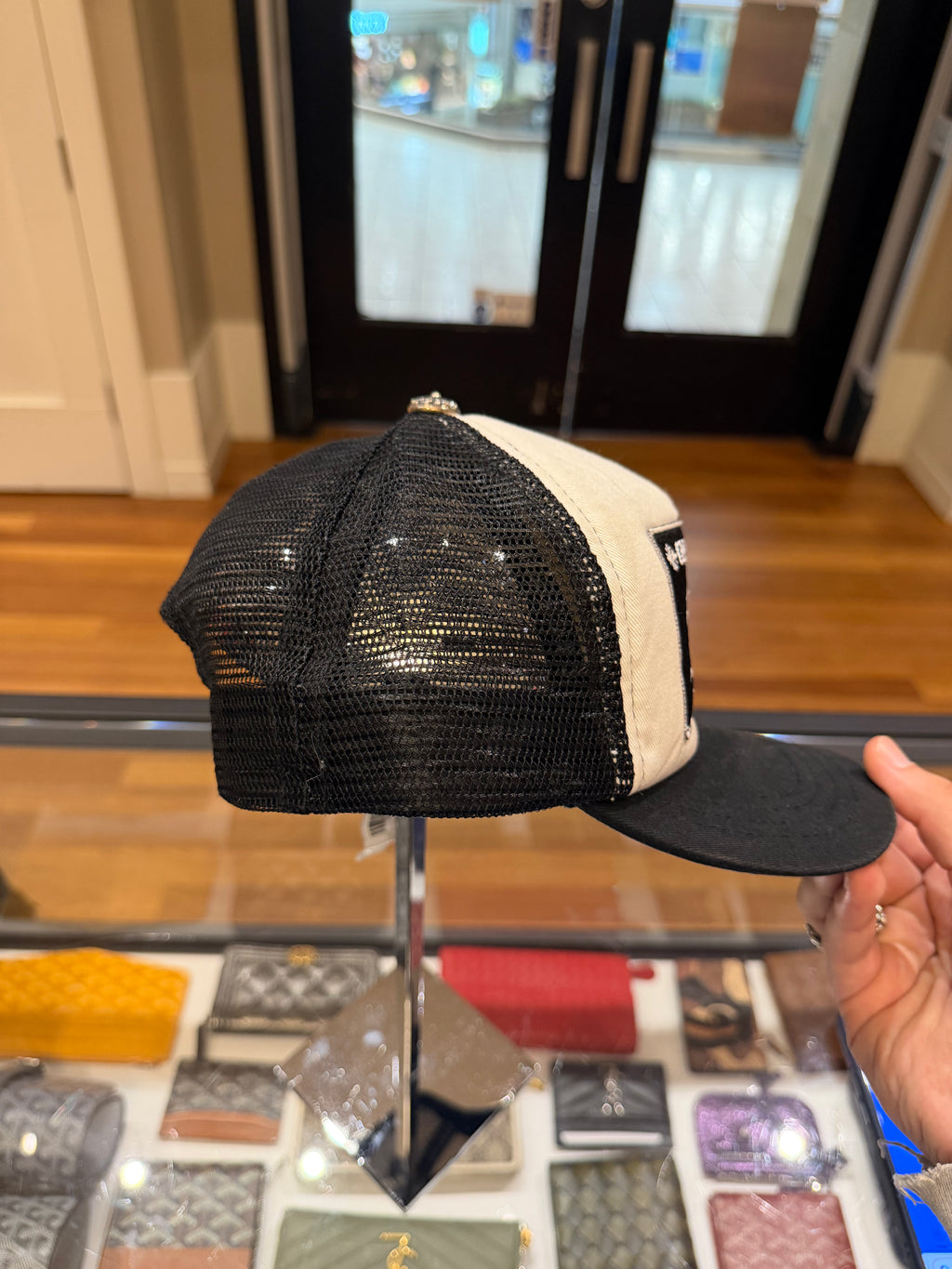 Chrome Hearts Hollywood Fuck Patch Trucker Hat