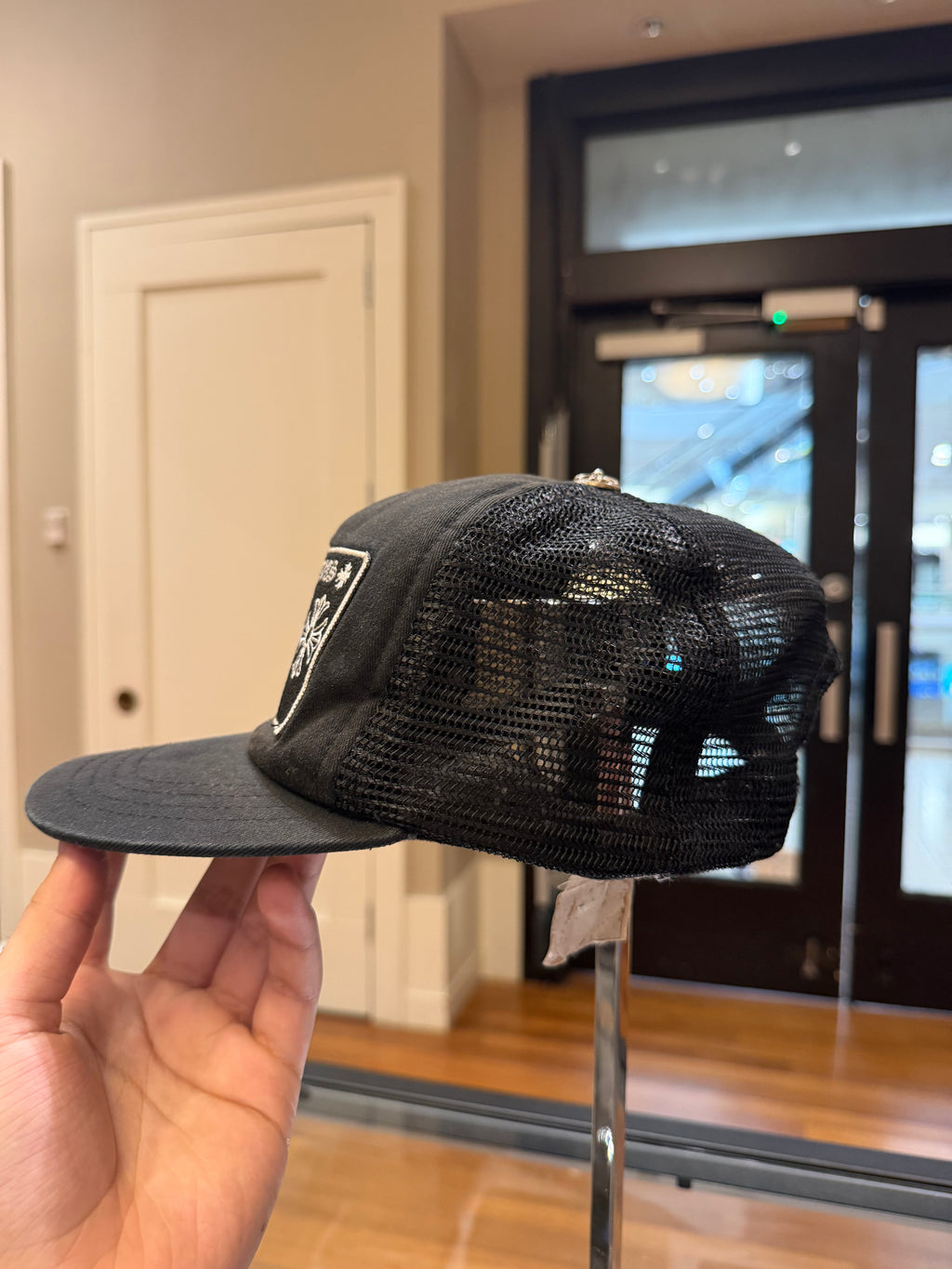Chrome Hearts CH NYC Patch Trucker Hat