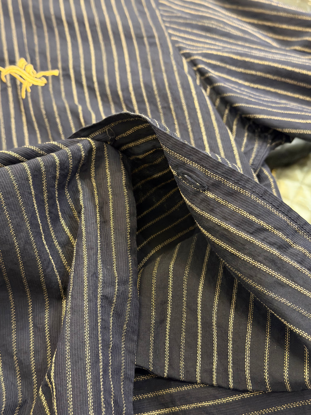 Dries Van Noten Button Up SS
Shirt - Navy