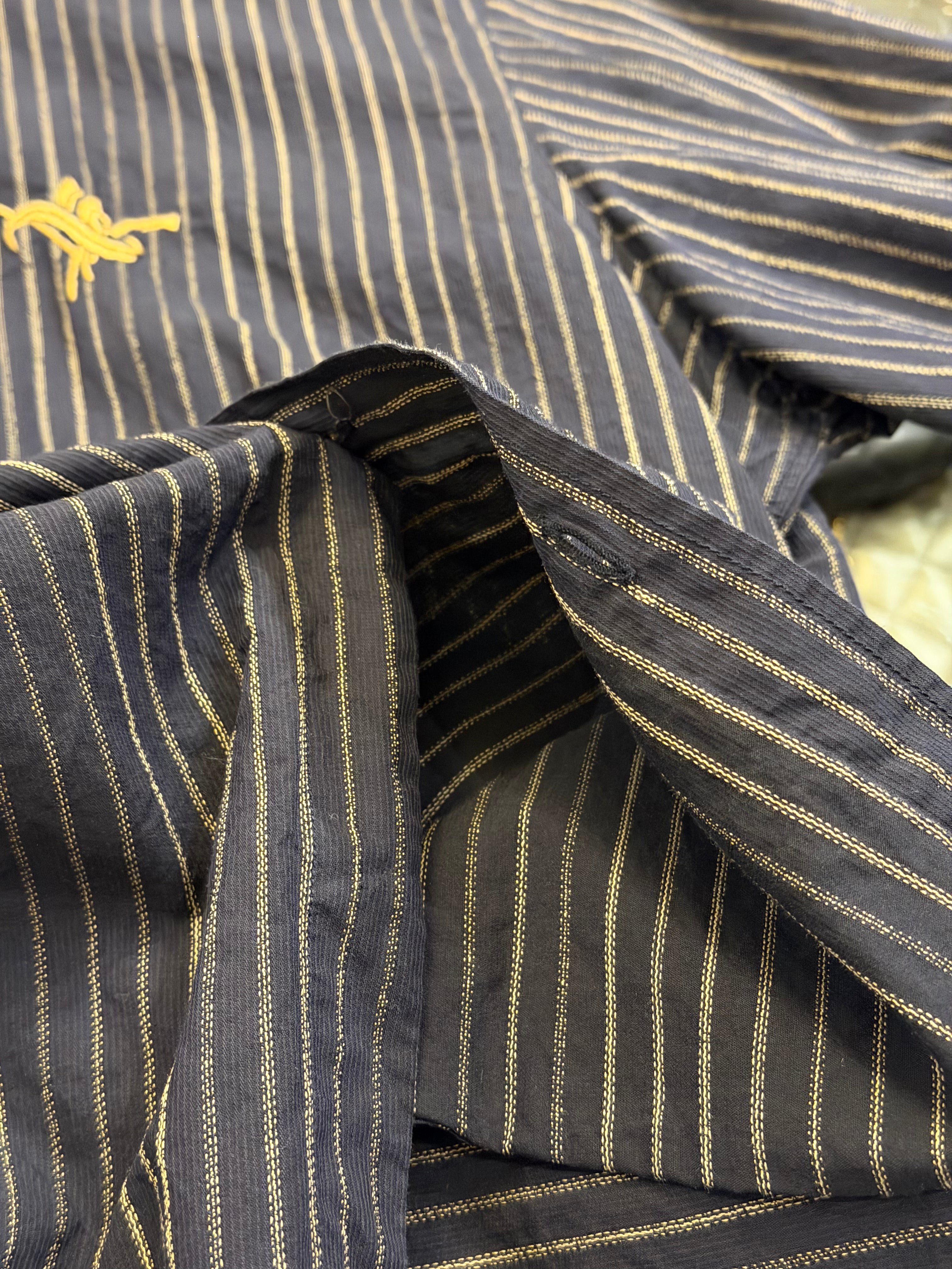 Dries Van Noten Button Up SS
Shirt - Navy