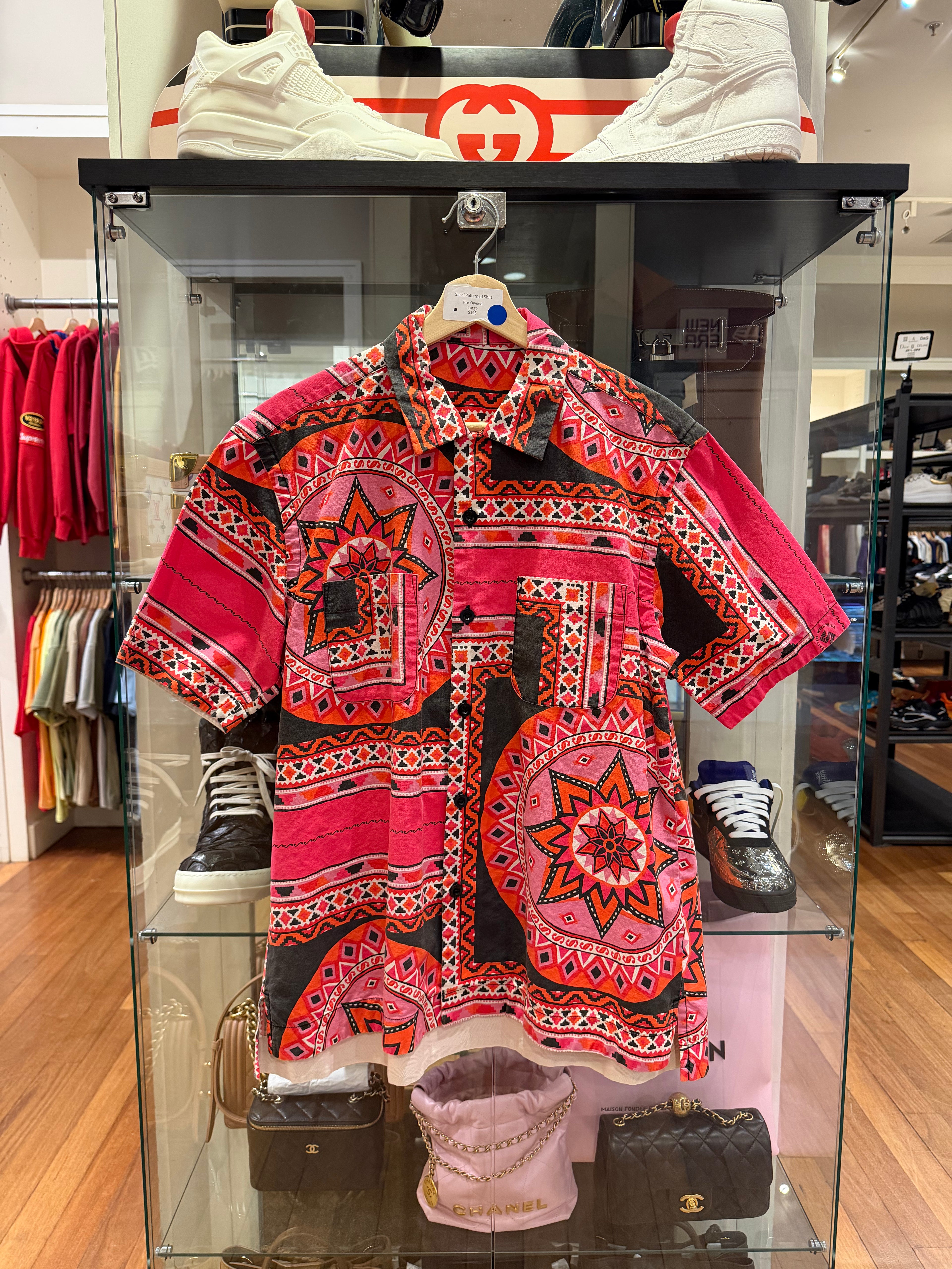 Sacai Patterned Shirt