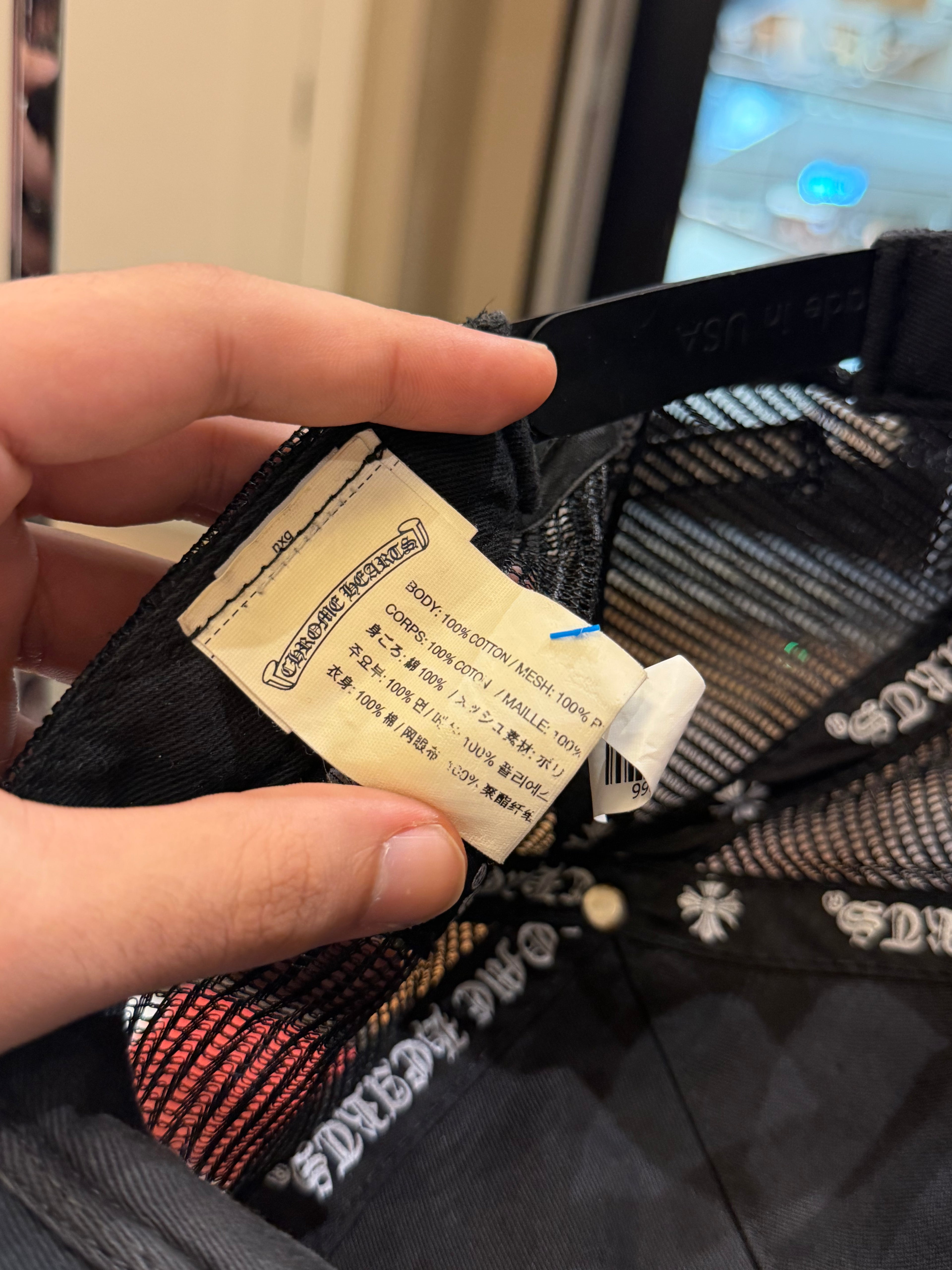 Chrome Hearts Foti Harris Teeter Trucker Hat