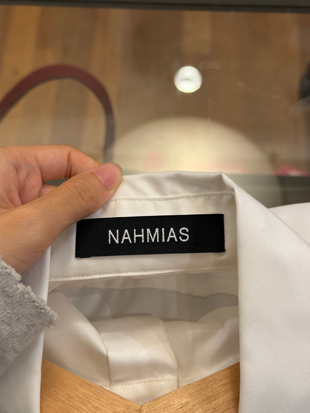 Nahmias Surf Comp Button
Down Tee