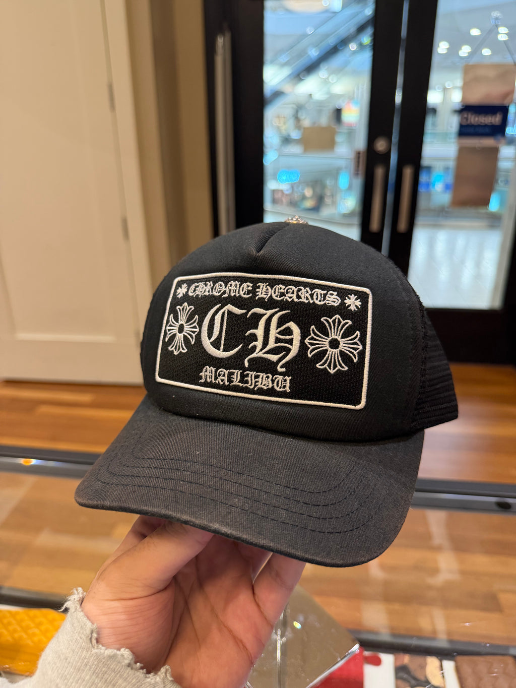 Chrome Hearts CH Malibu Patch Trucker Hat