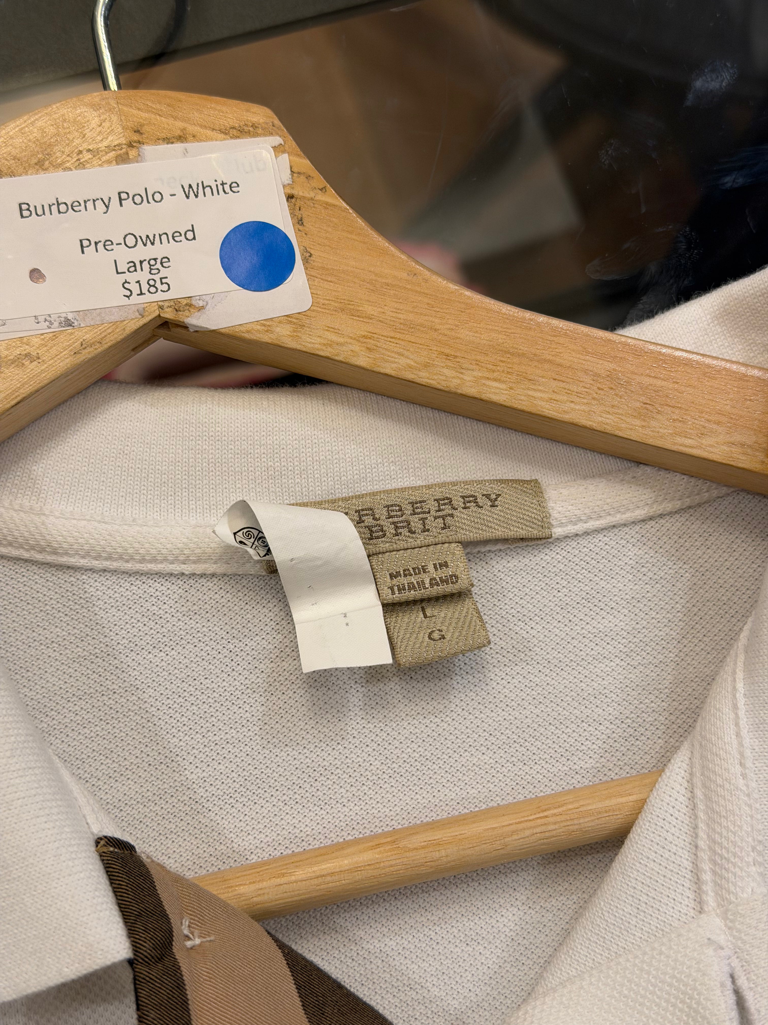 Burberry Polo - White
