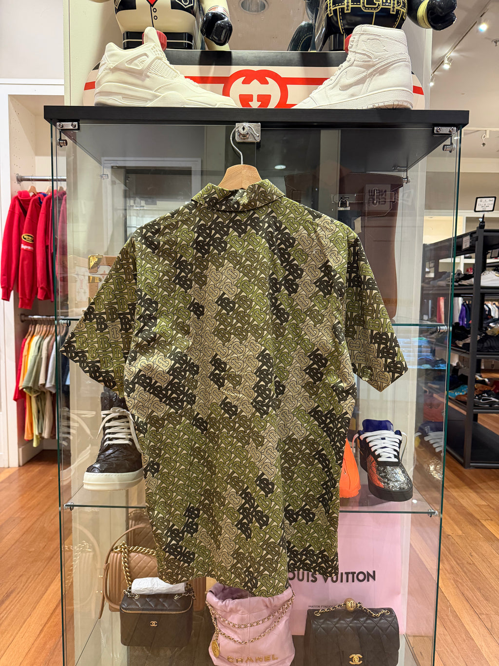 Burberry TB Monogram Camo
Button Down Shirt