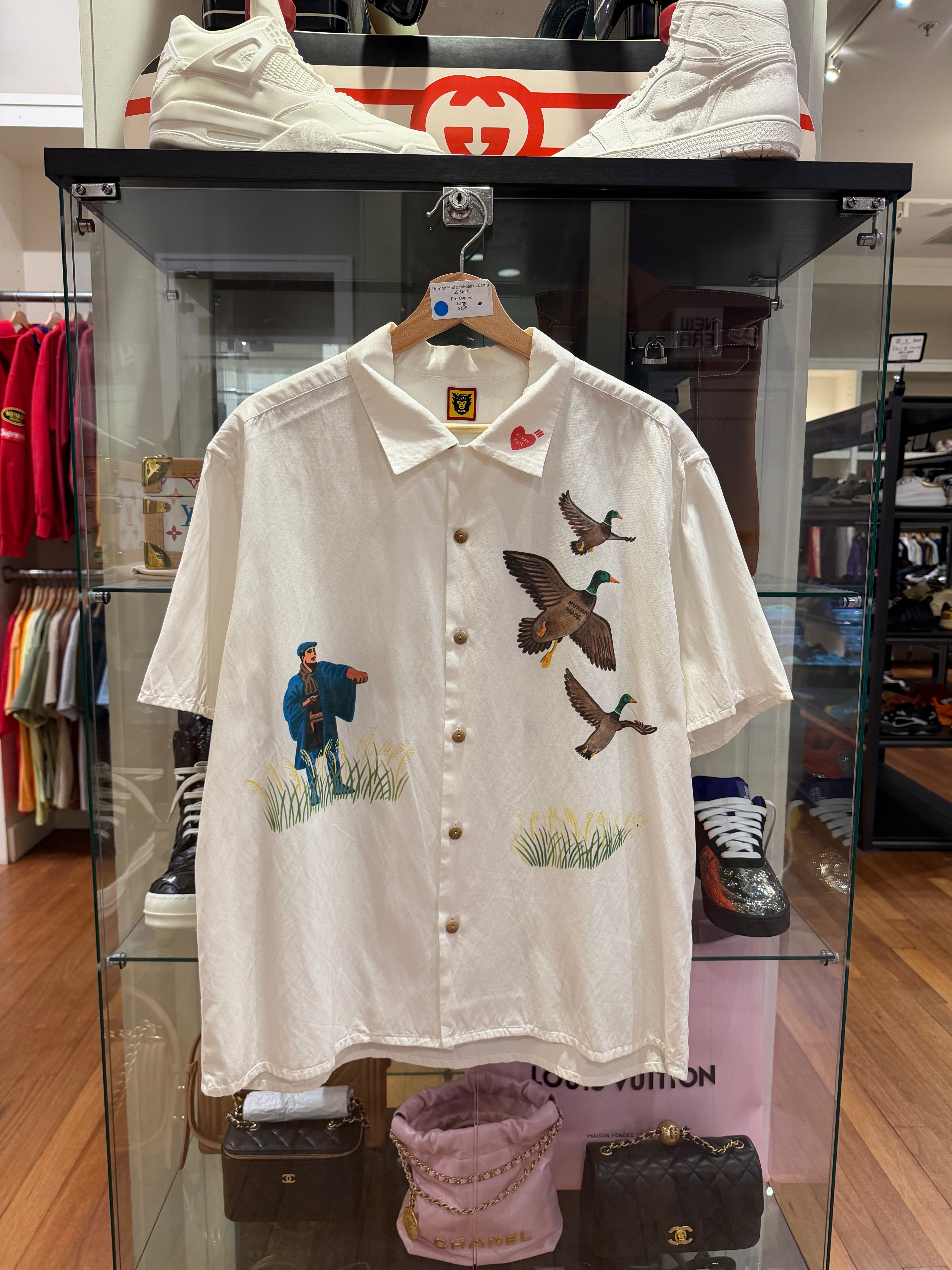 Human Made Yokosuka Camp ss Shirt