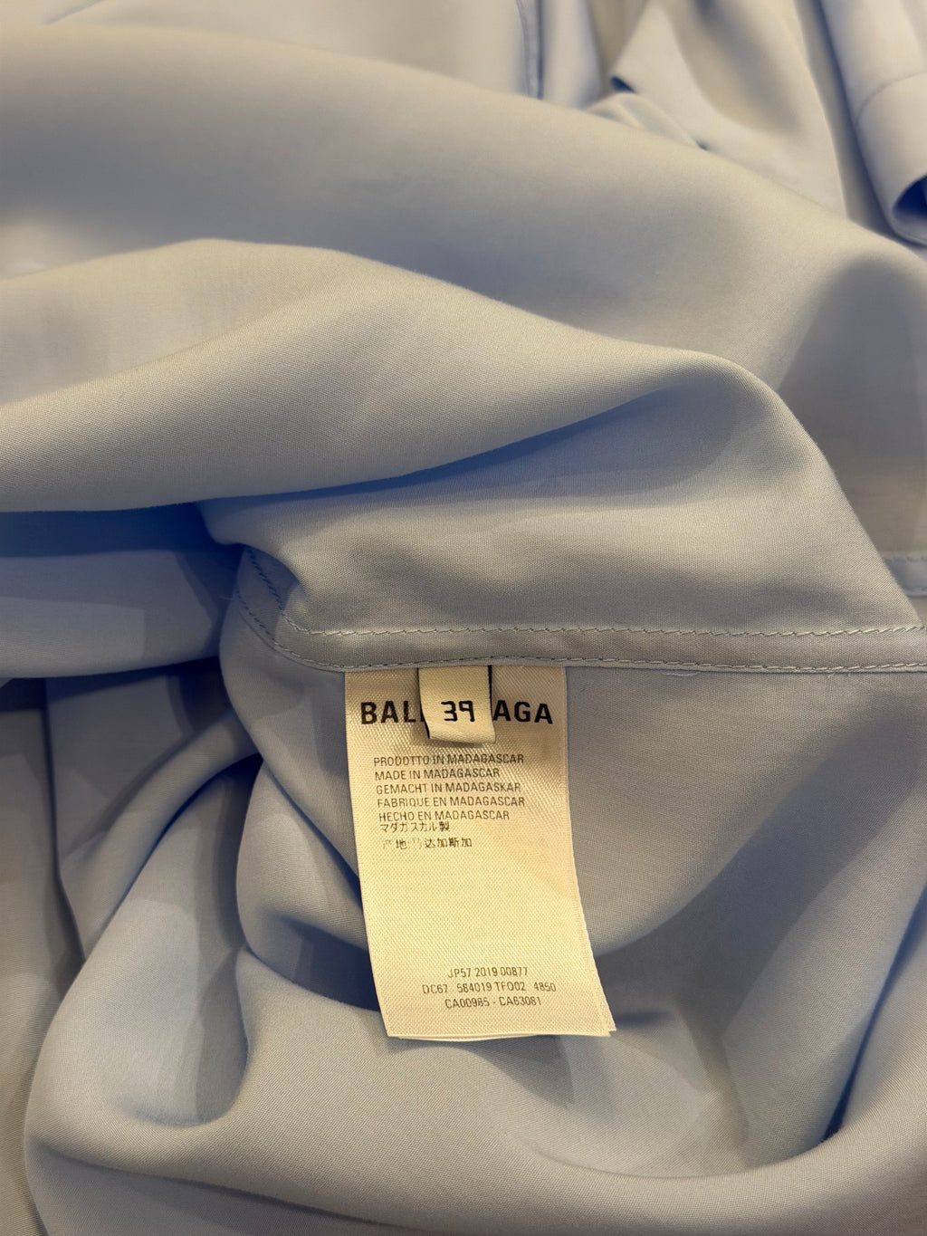 Balenciaga Short Sleeve Button
Shirt