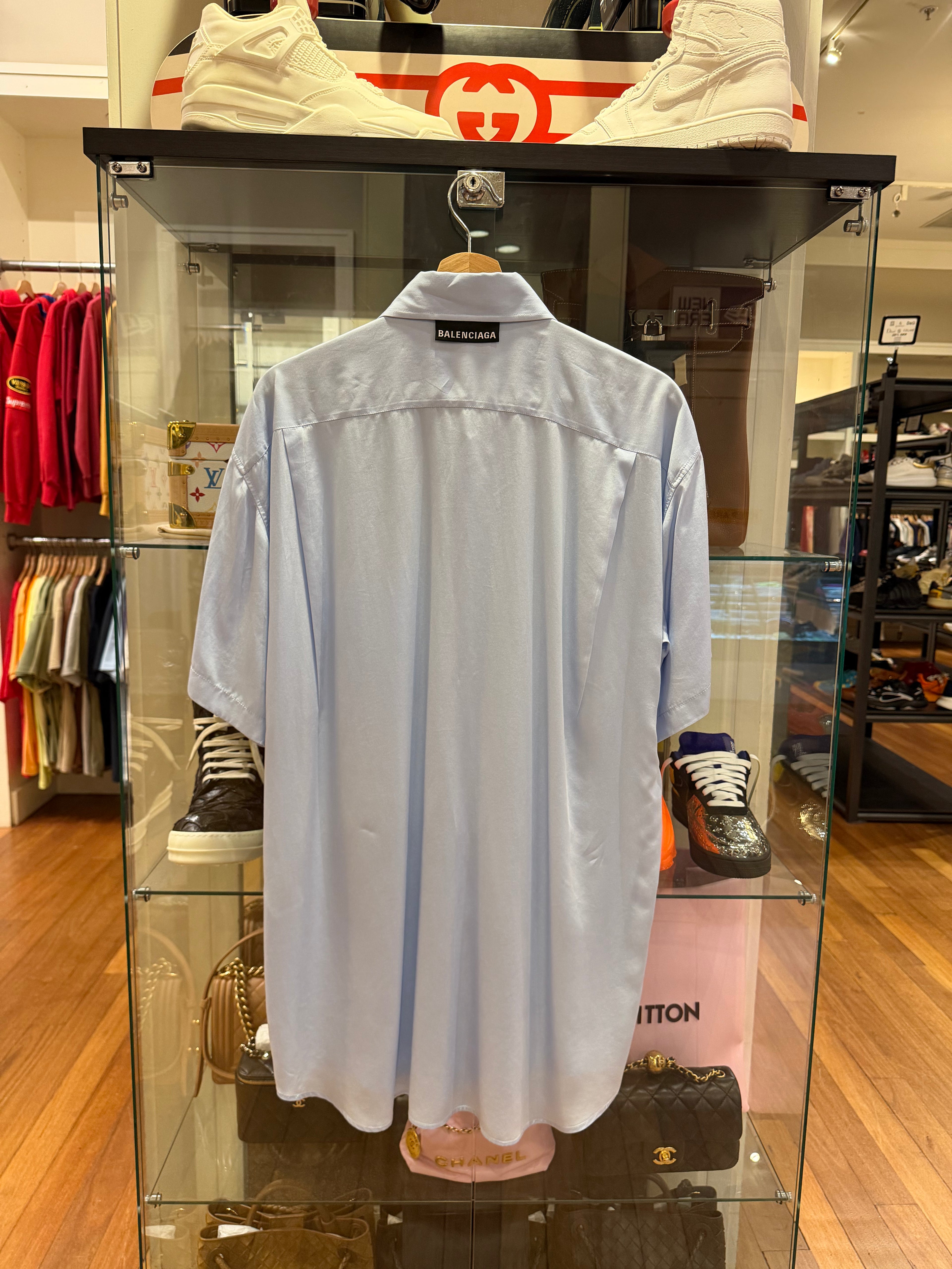 Balenciaga Short Sleeve Button
Shirt