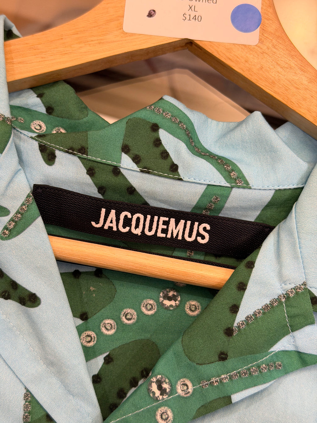 Jacquemus Palm Tree
Graphic Button Up