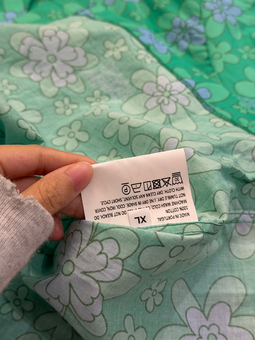 ERL SS21 Floral SS Shirt -
Green