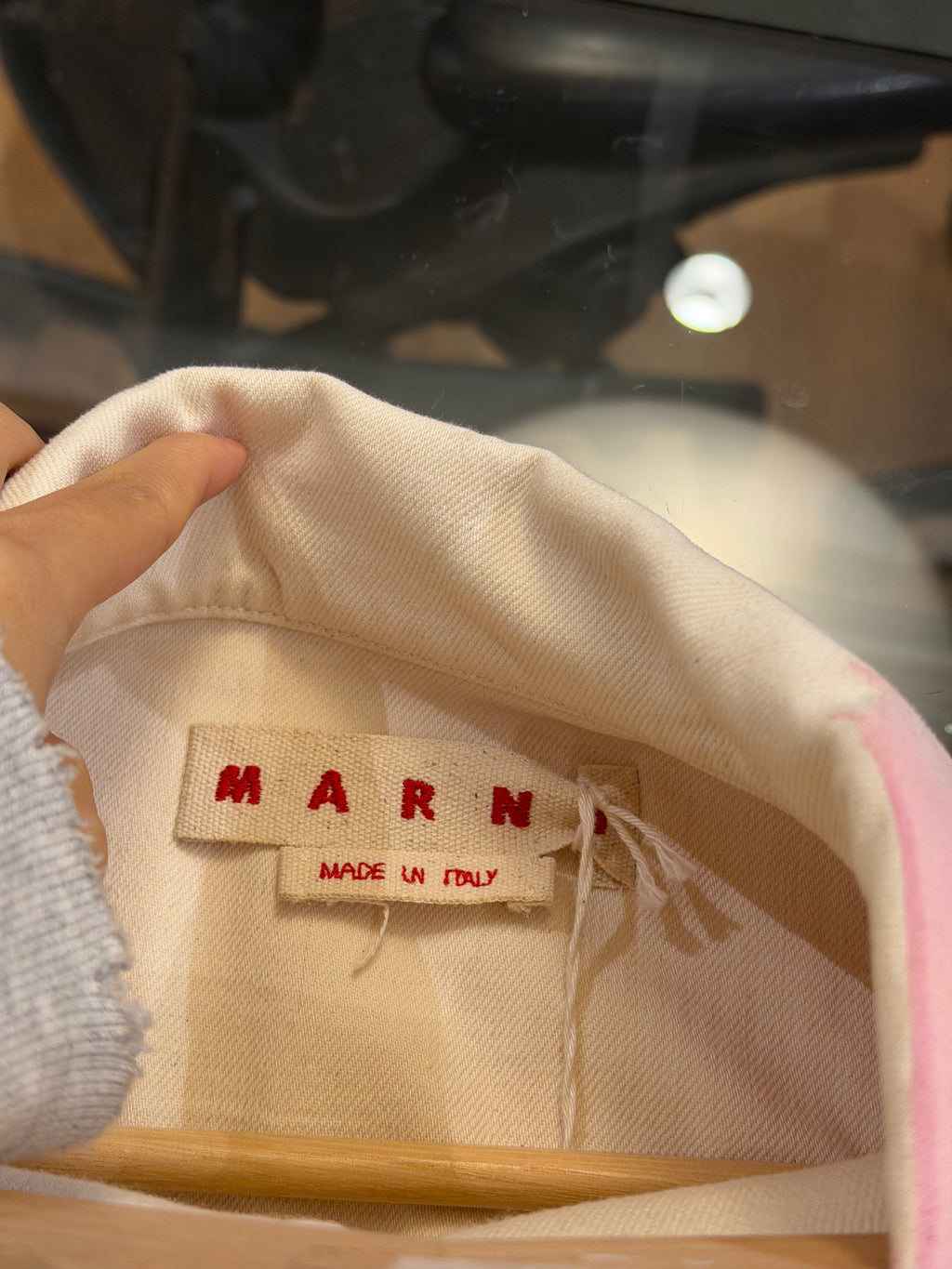 Marni Denim Bowling Button
Up - Pink