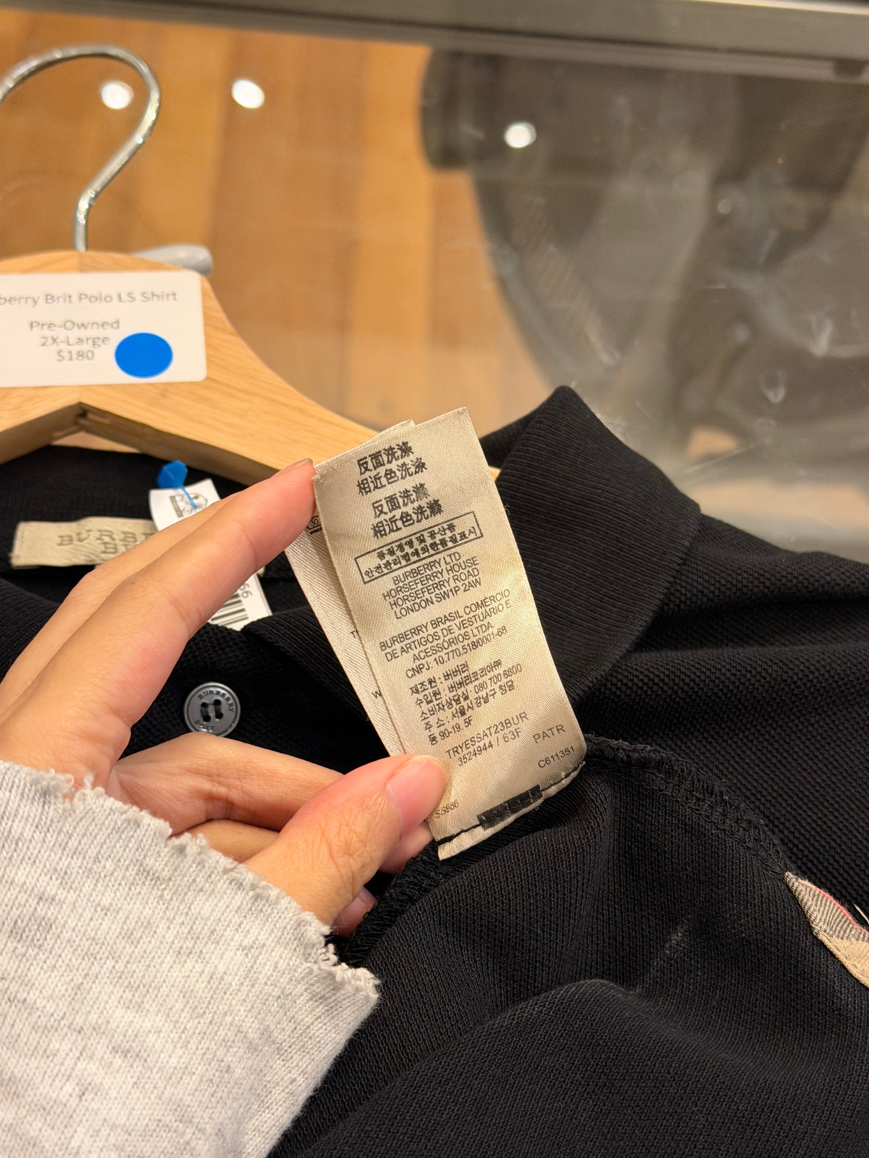 Burberry Brit Polo LS Shirt