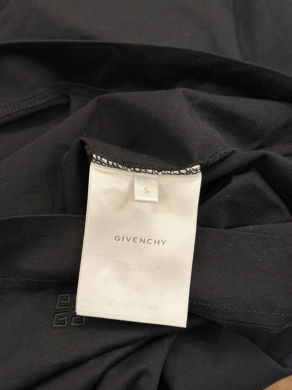 Givenchy 4G Floral Logo Tee -
Black