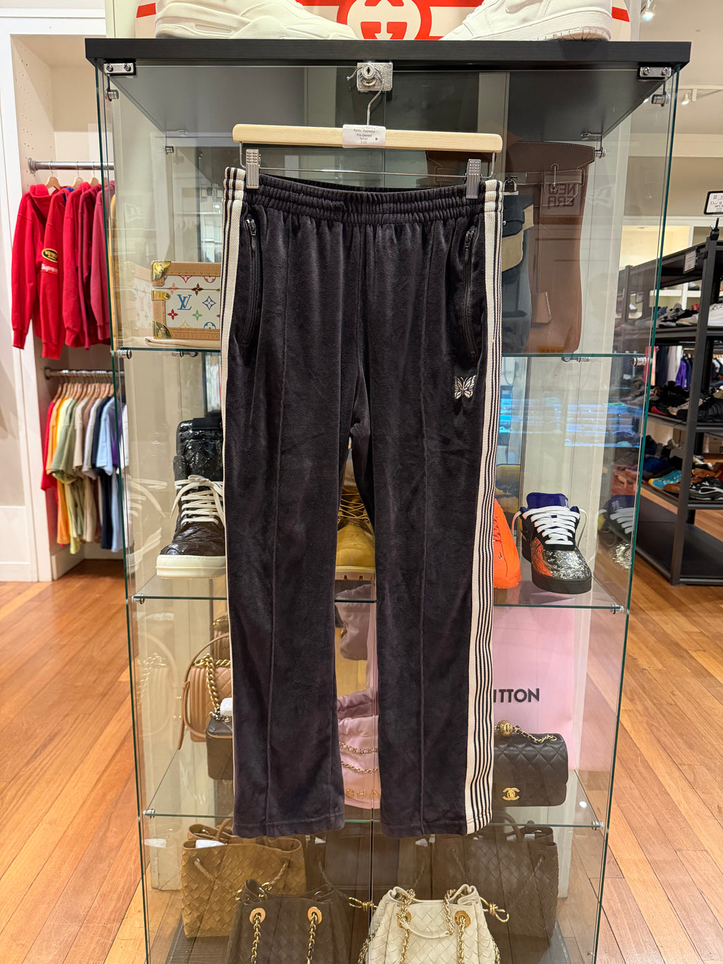 Needles Velour Narrow Track
Pants - Espresso