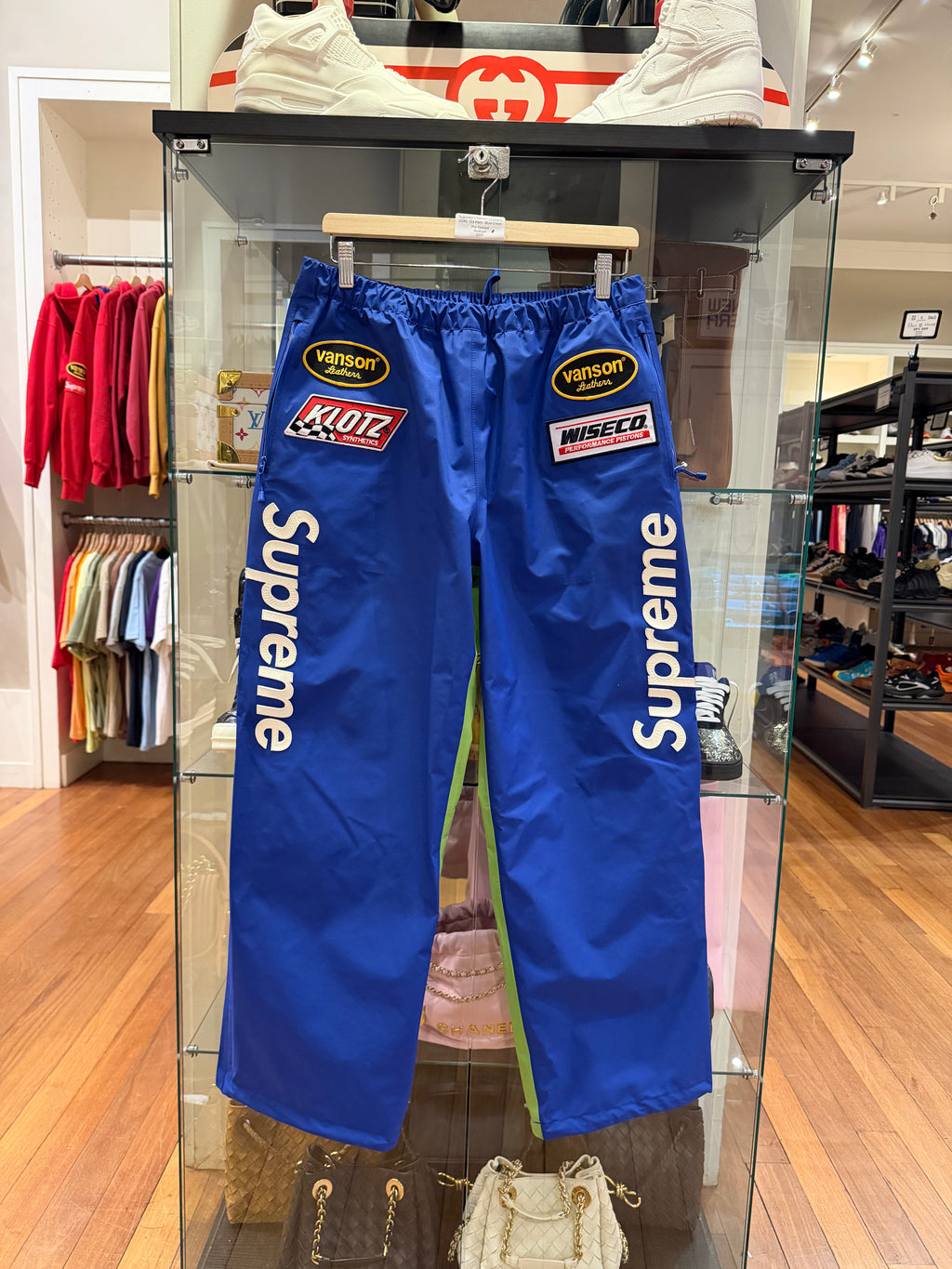 Supreme x Vanson Leathers
GORE-TEX Pant - Blue Green