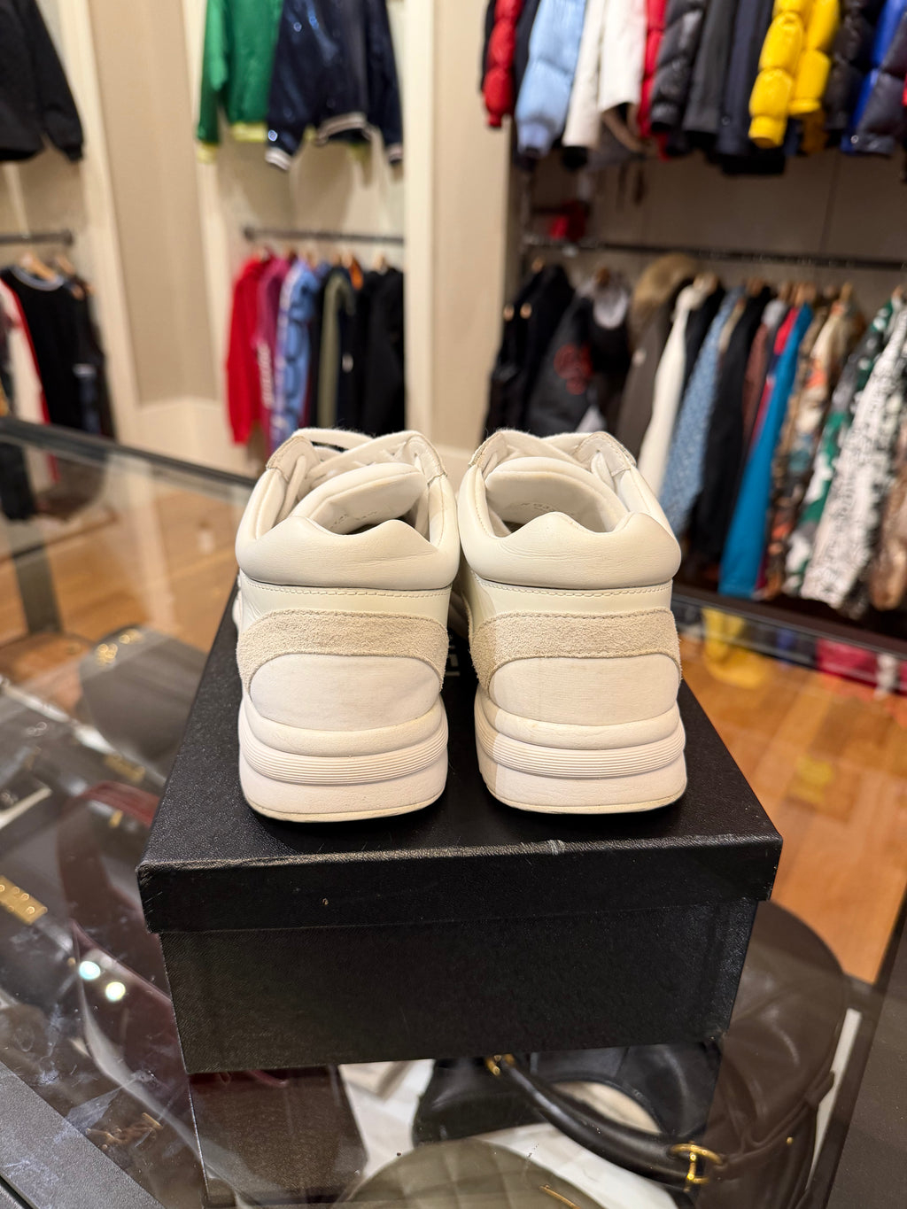 Chanel CC Logo Sneakers