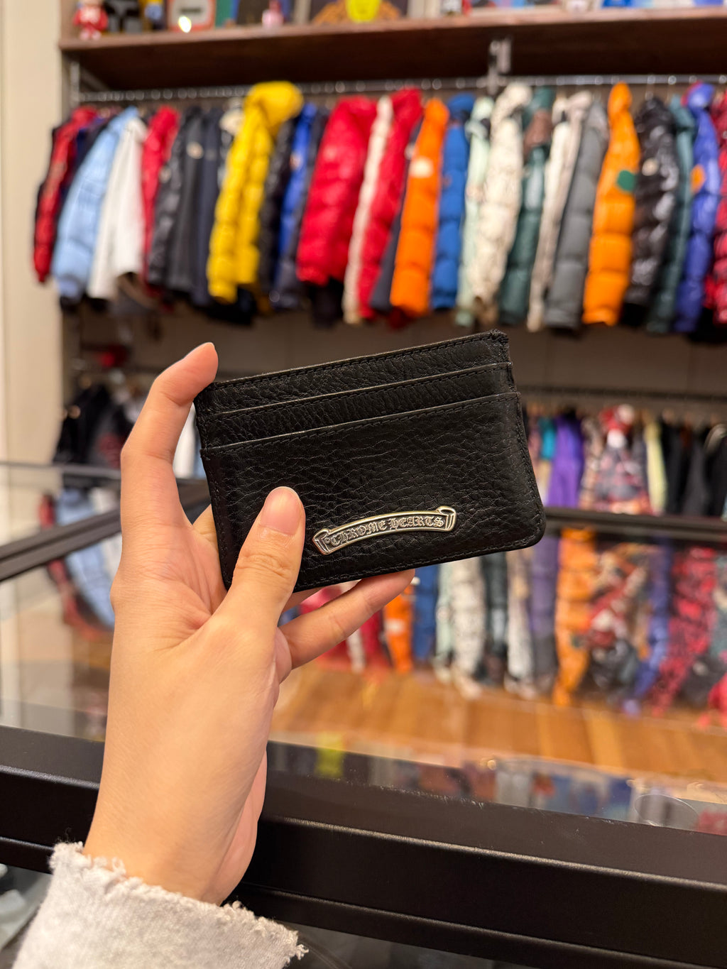 Chrome Hearts Leather Cardholder