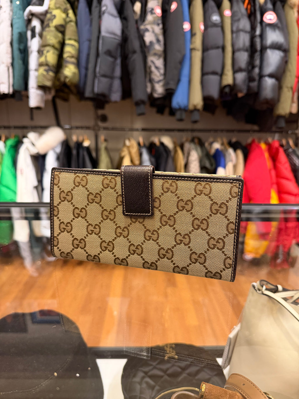 Gucci Princy GG Canvas Continental Wallet
