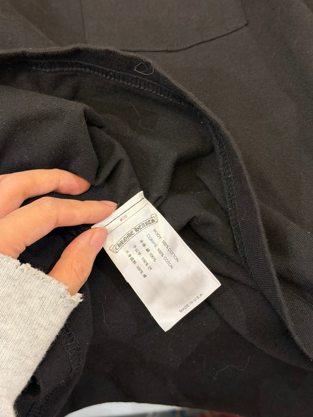 Chrome Hearts Matty Boy
'Stay Fast' LS Shirt