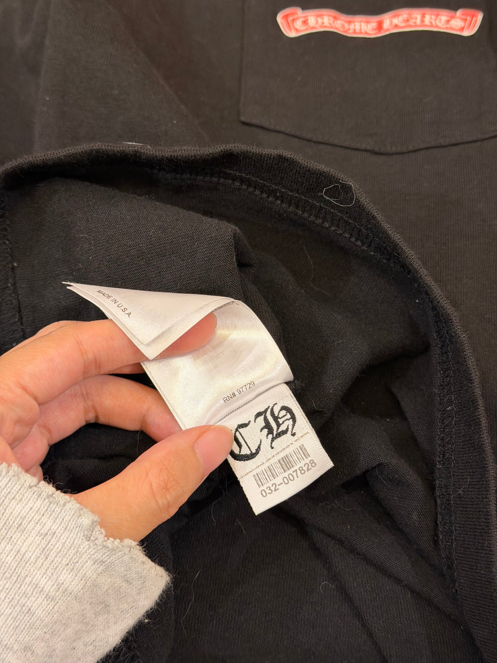 Chrome Hearts Matty Boy
'Stay Fast' LS Shirt
