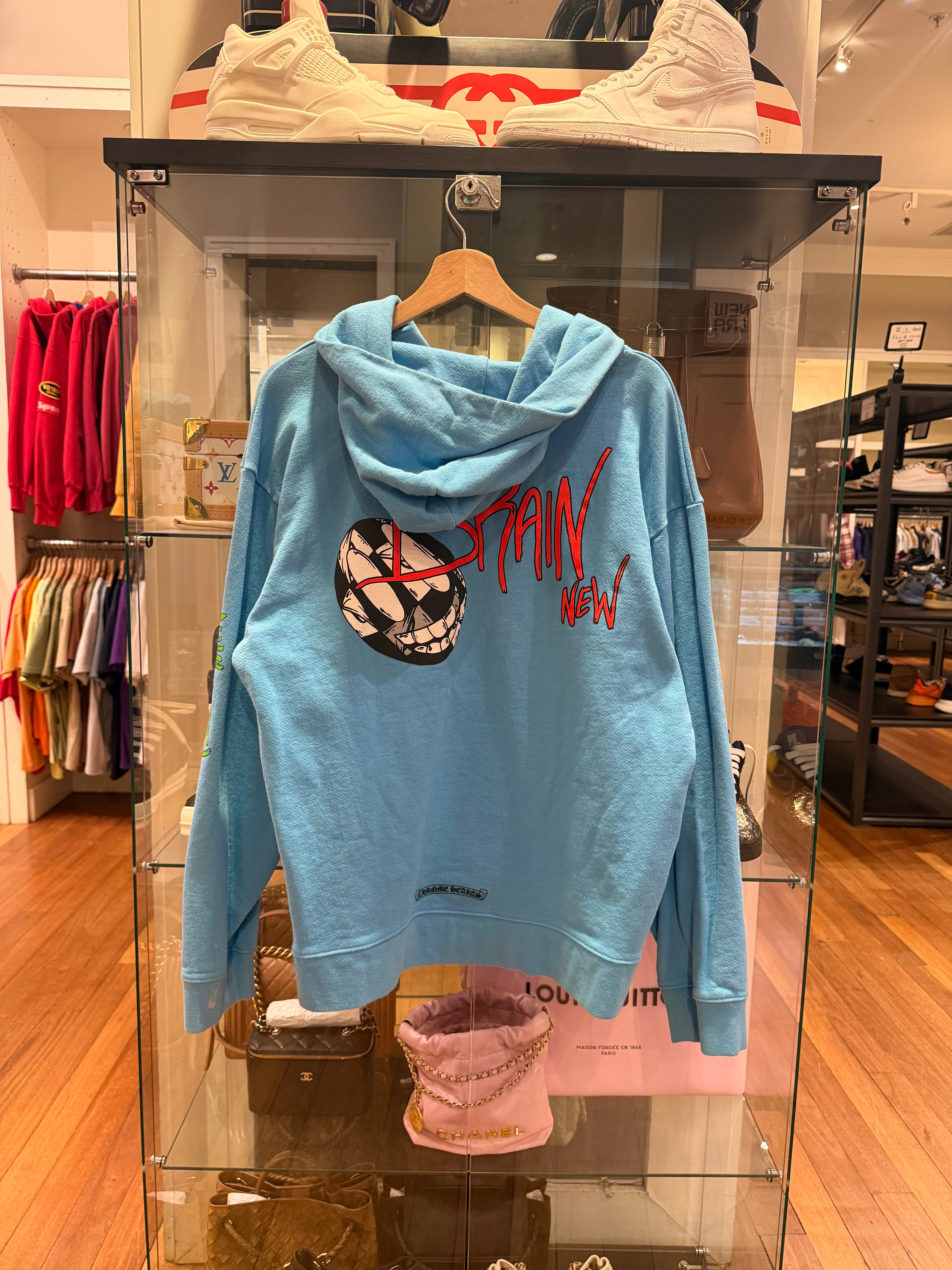 Chrome Hearts x Matty Boy
'Brain New' Hoodie - Blue