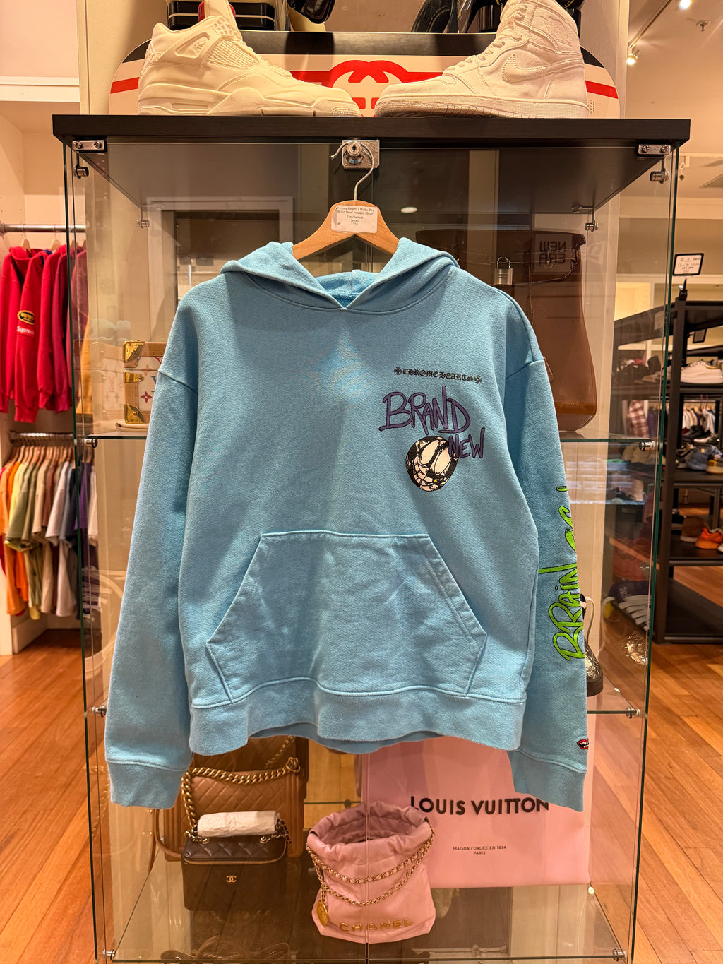 Chrome Hearts x Matty Boy
'Brain New' Hoodie - Blue