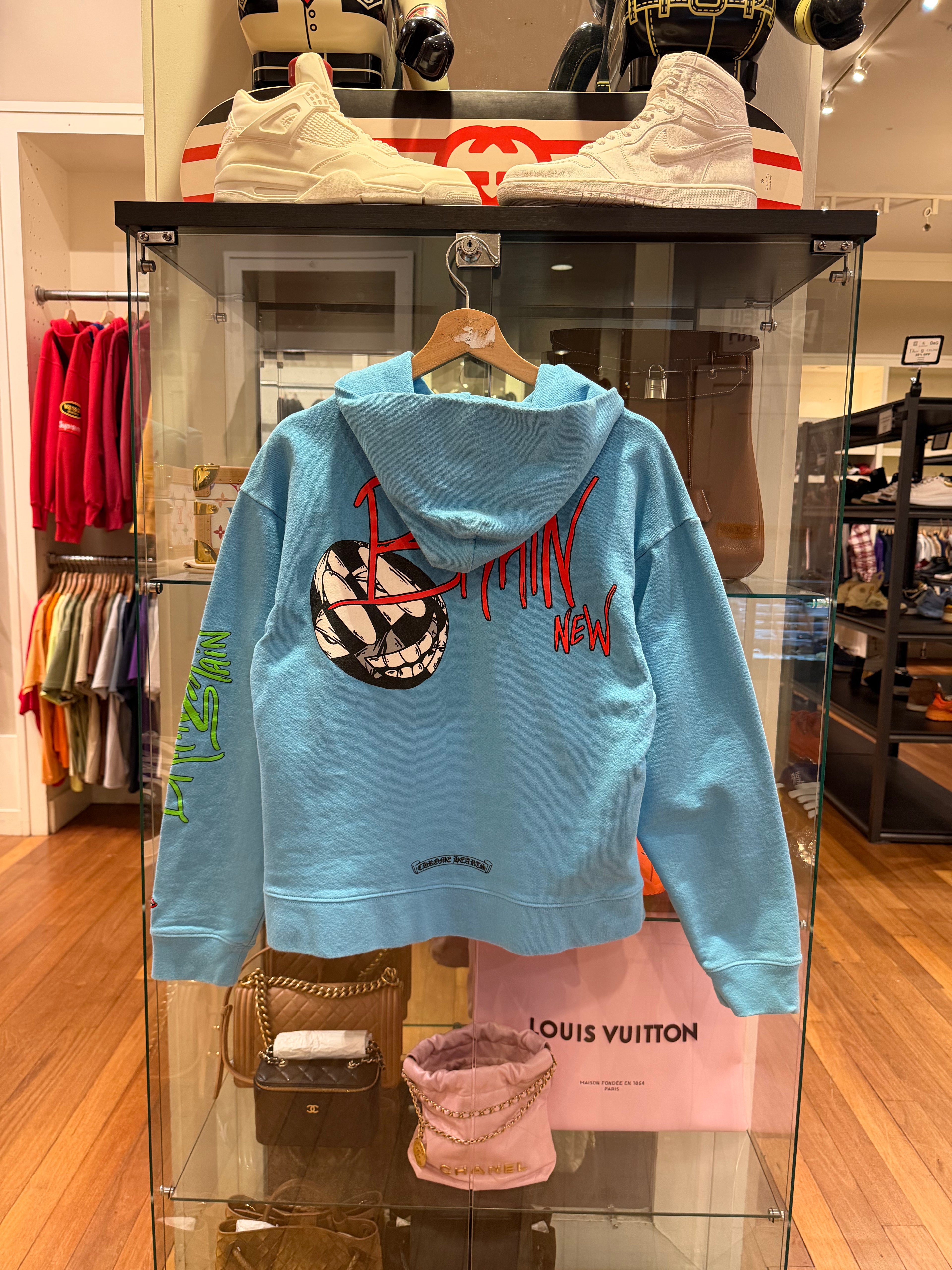 Chrome Hearts x Matty Boy
'Brain New' Hoodie - Blue