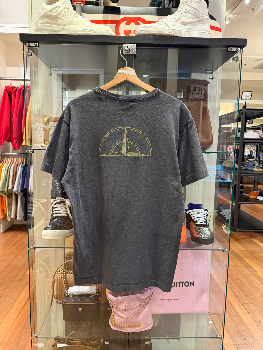 Stone Island Cotton Tee -
Washed Black