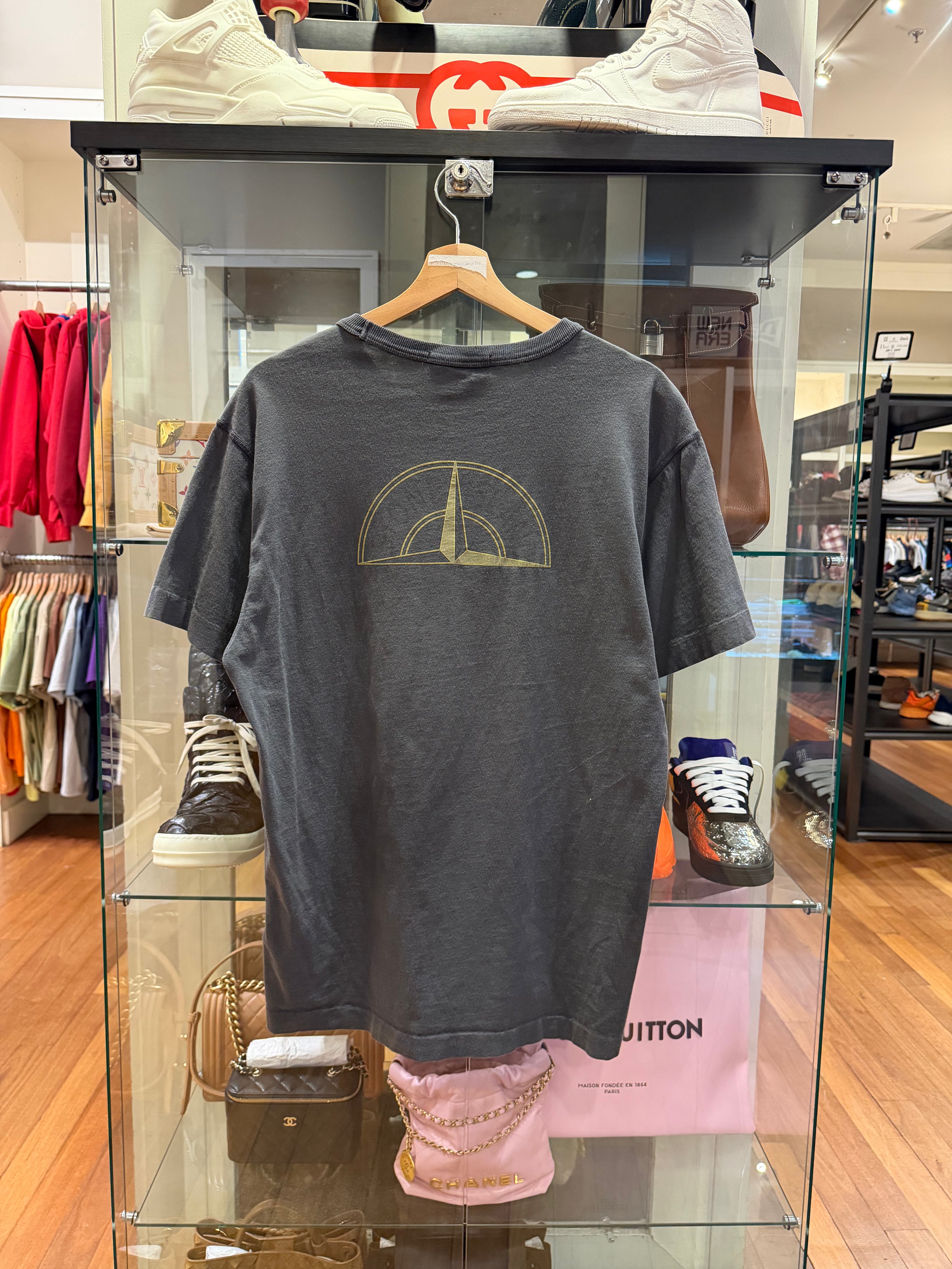 Stone Island Cotton Tee -
Washed Black