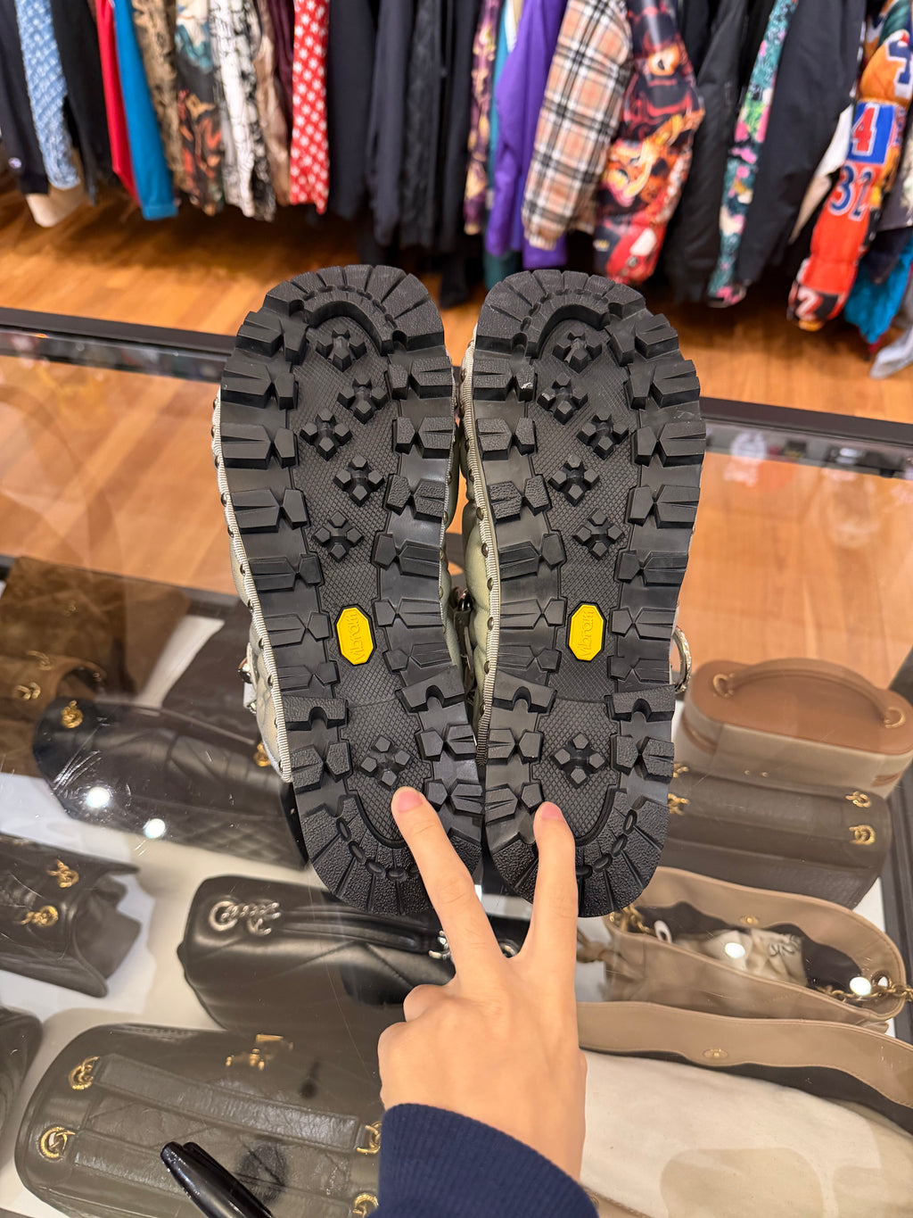 Brain Dead Energy Absorber Debossed Zoccolo Clogs