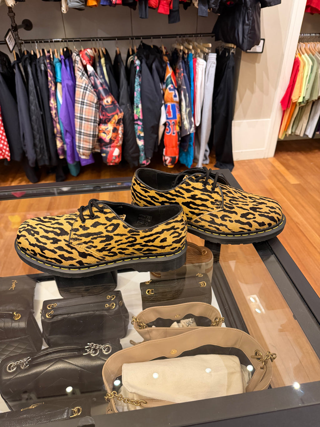 Dr. Martens x Wacko Maria 1461 Hair-On Oxford Shoes