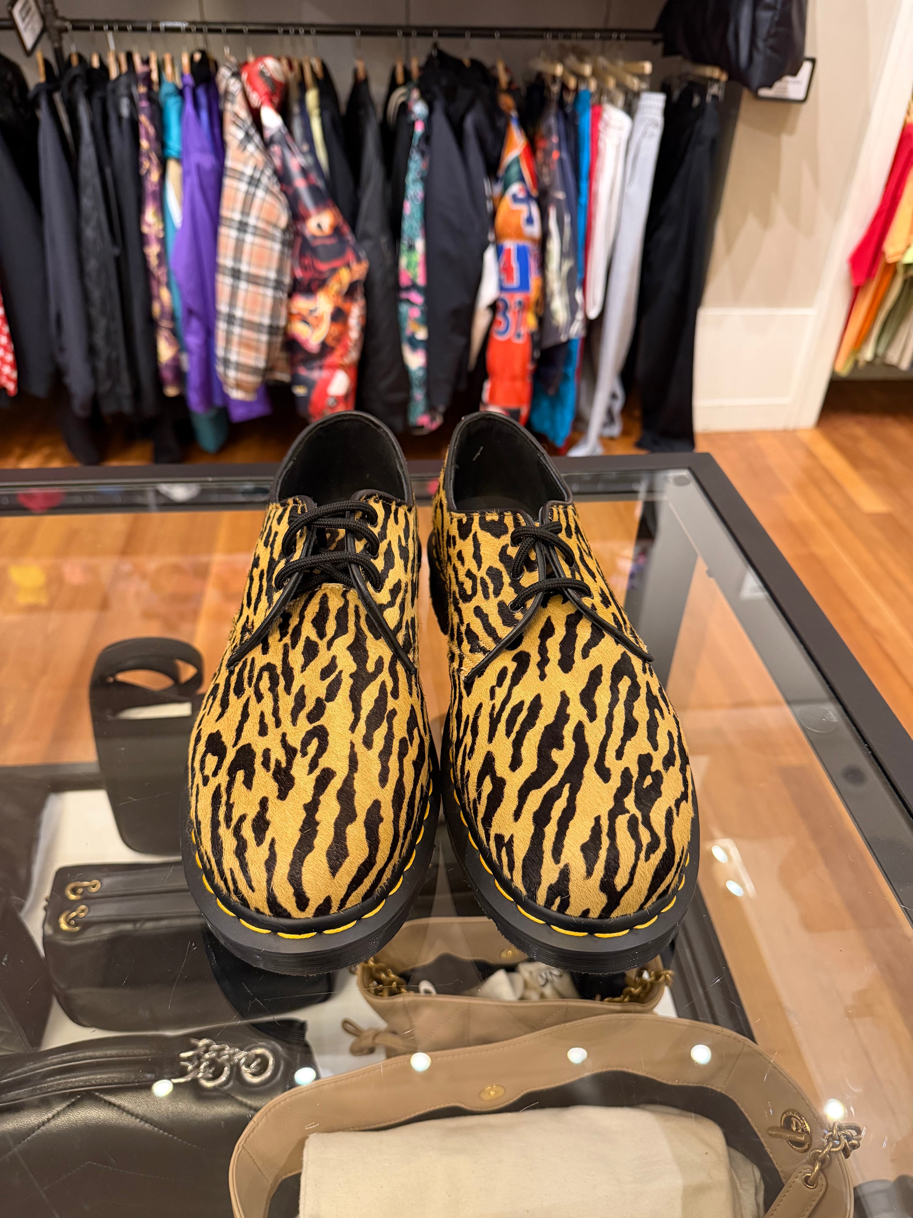 Dr. Martens x Wacko Maria 1461 Hair-On Oxford Shoes
