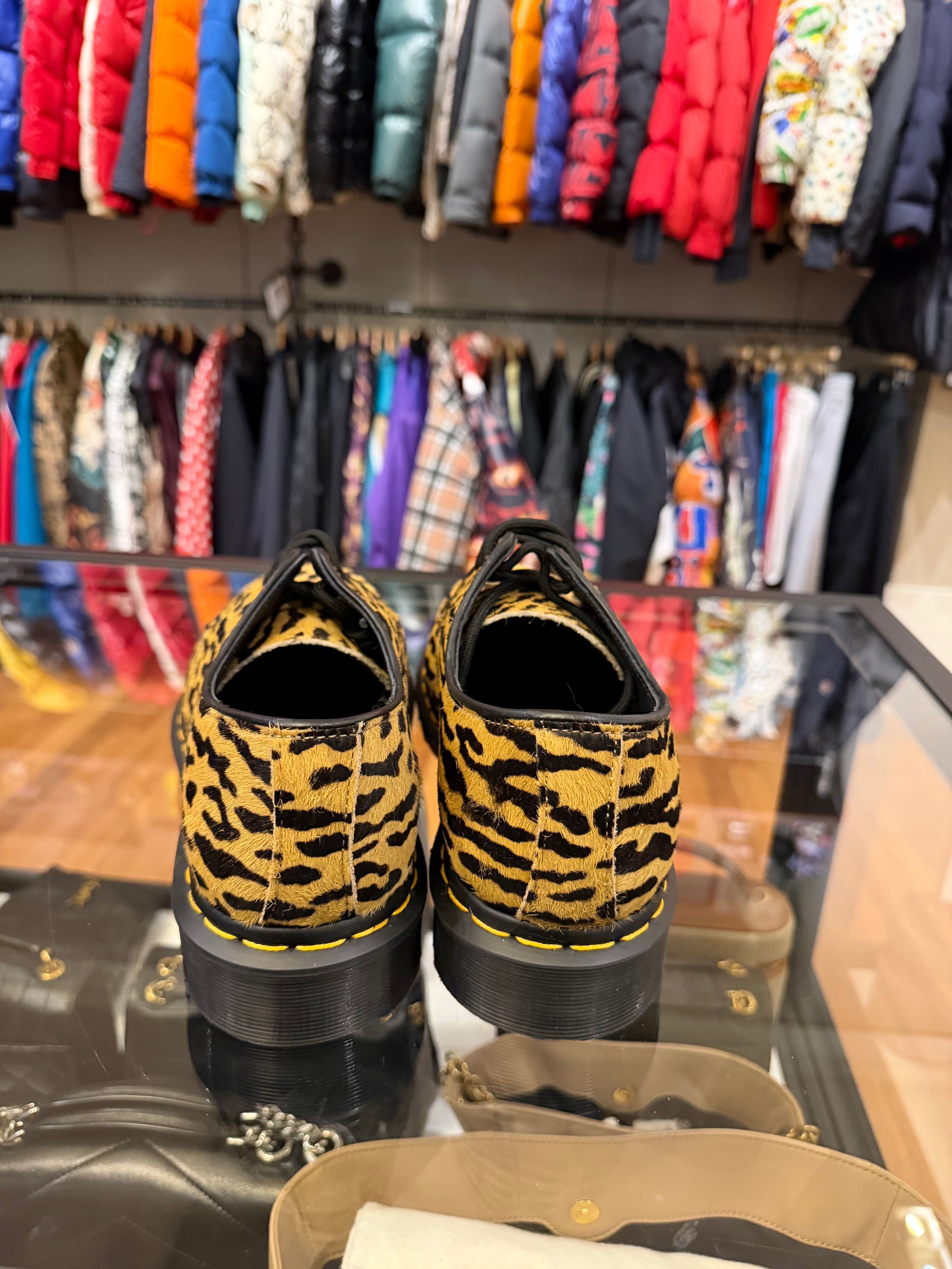 Dr. Martens x Wacko Maria 1461 Hair-On Oxford Shoes