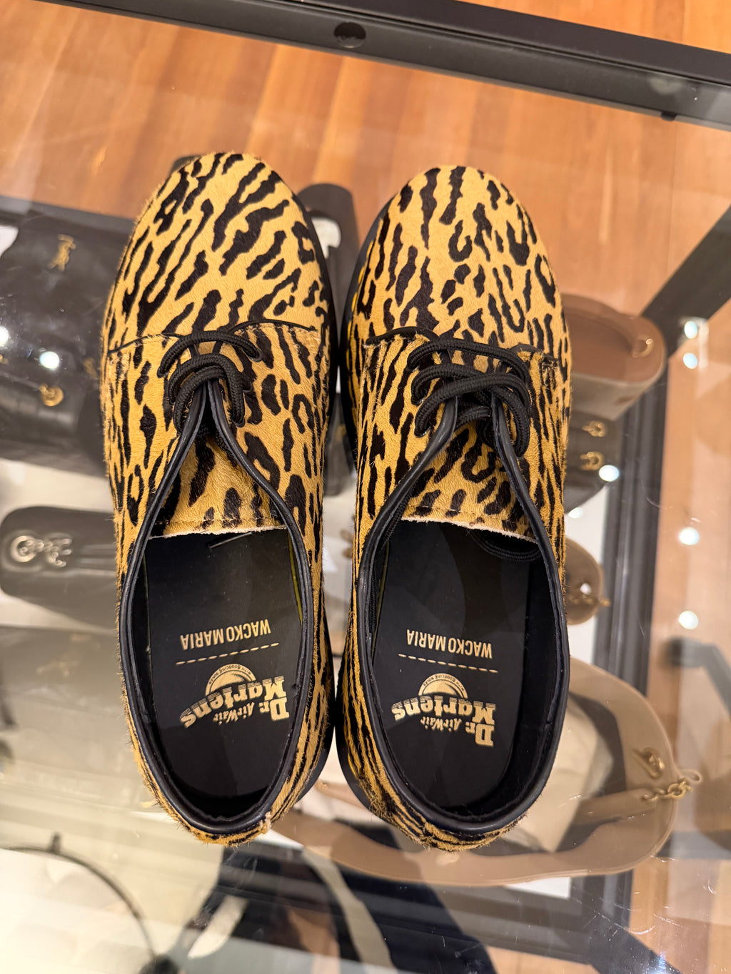 Dr. Martens x Wacko Maria 1461 Hair-On Oxford Shoes
