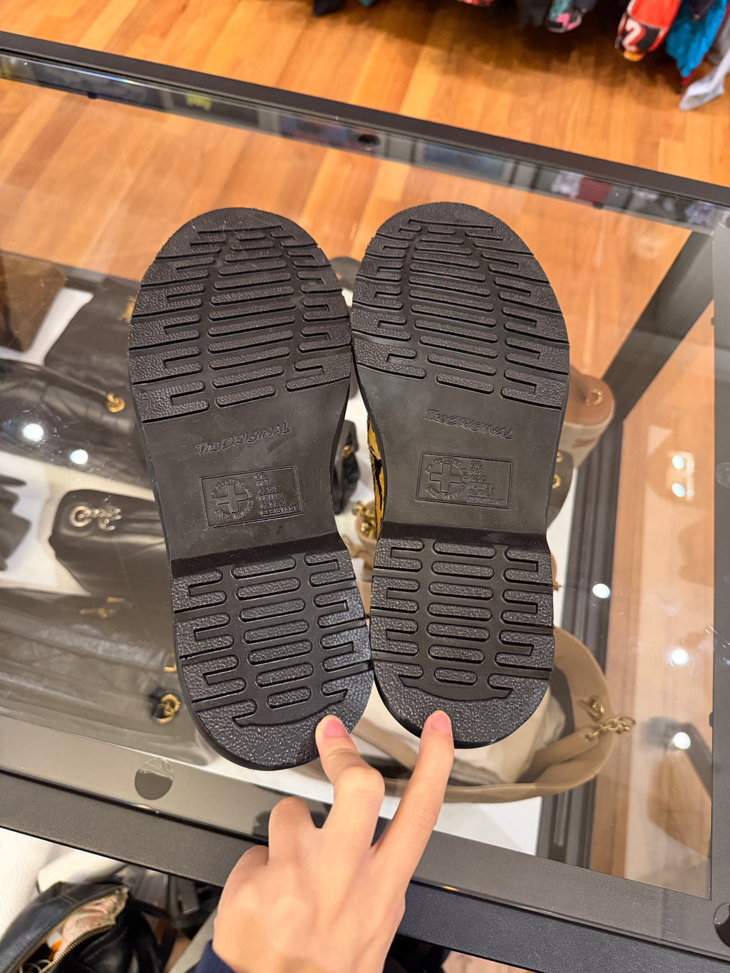 Dr. Martens x Wacko Maria 1461 Hair-On Oxford Shoes