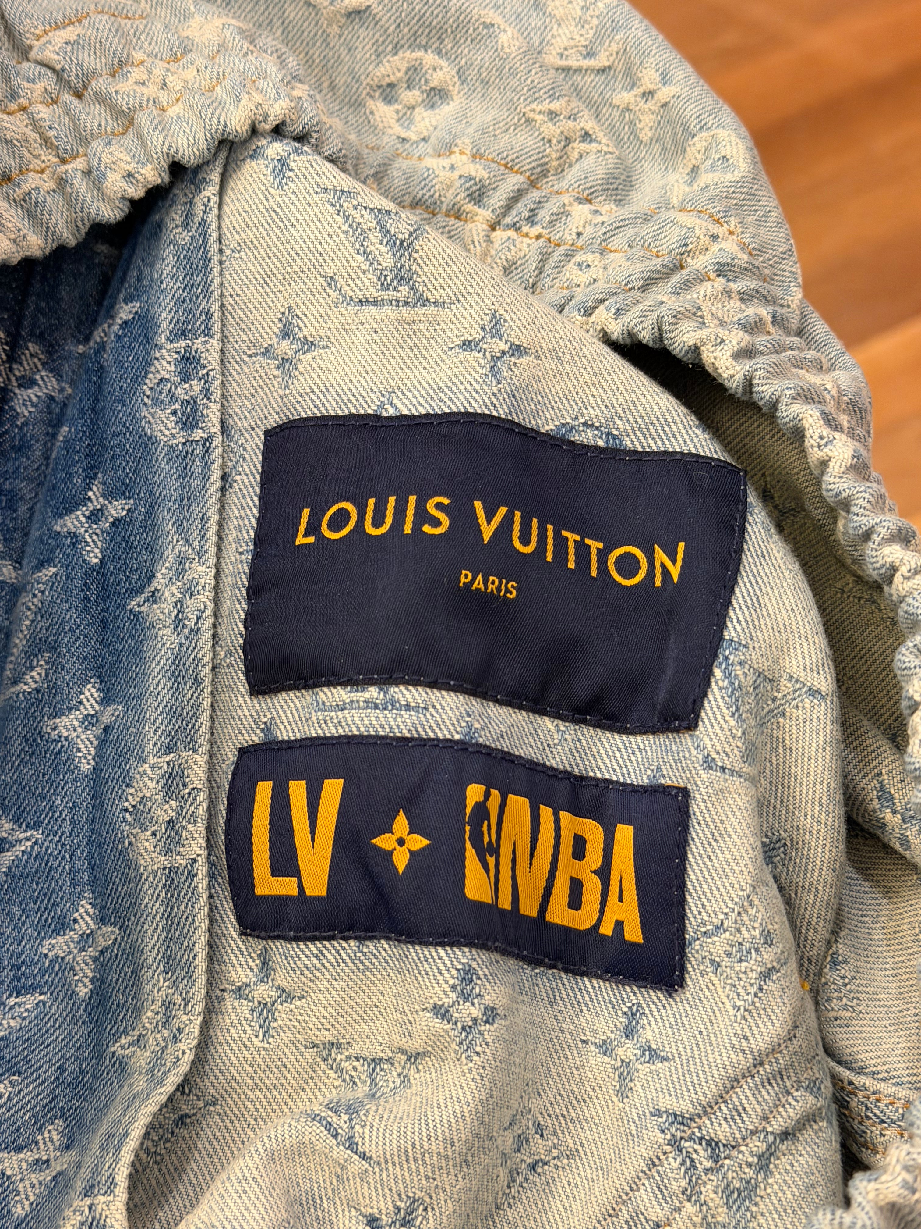Louis Vuitton x NBA Zip Up
Denim Jacket