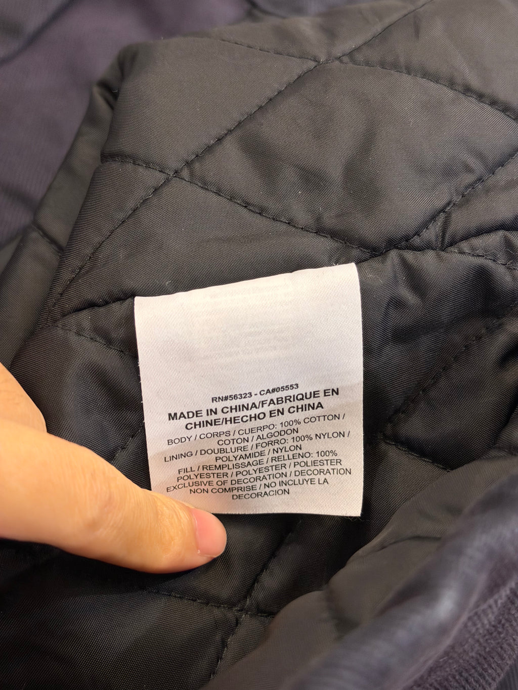 Supreme x Nike Double Zip
Quilted Work Jacket