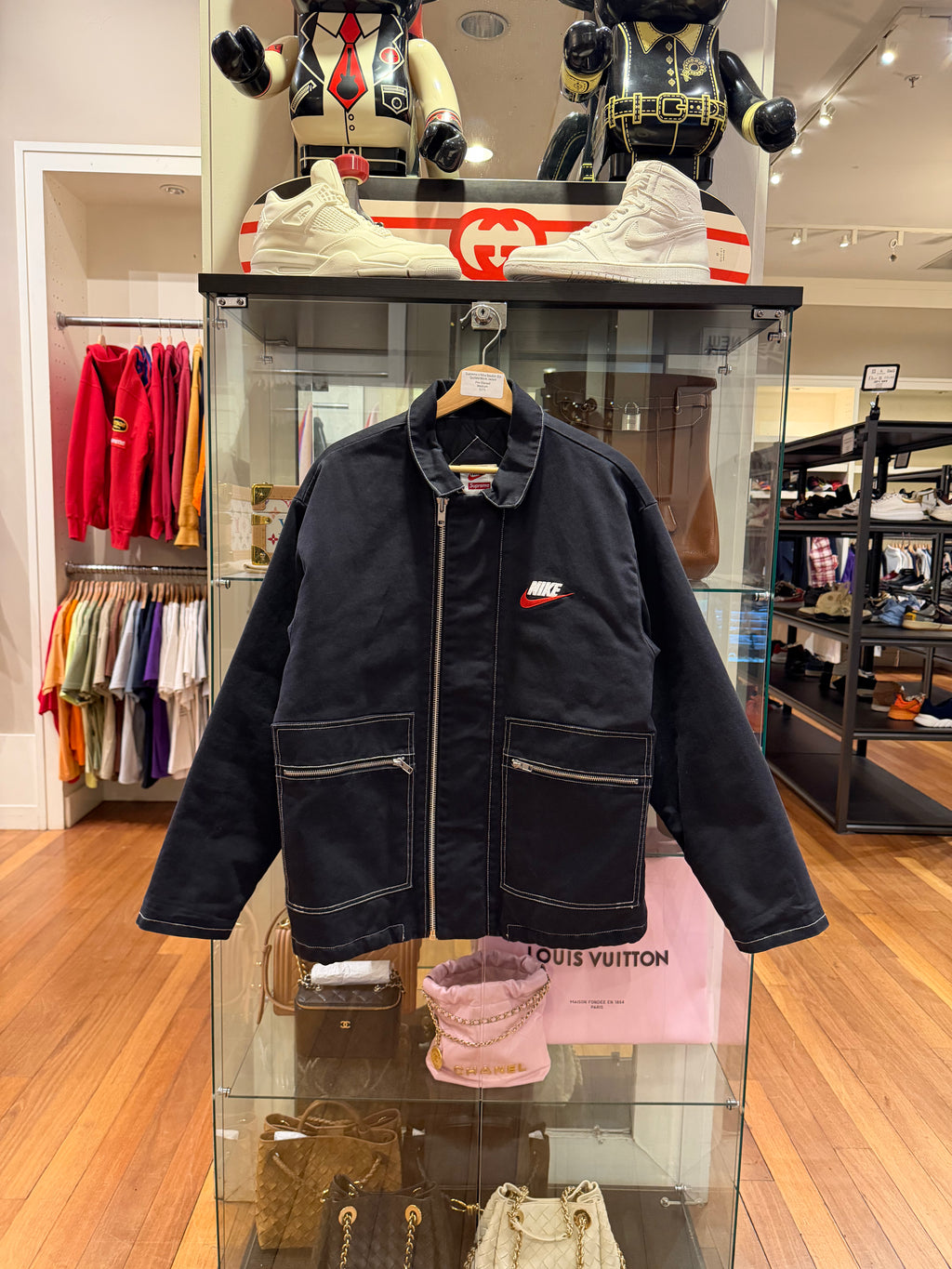 Supreme x Nike Double Zip
Quilted Work Jacket