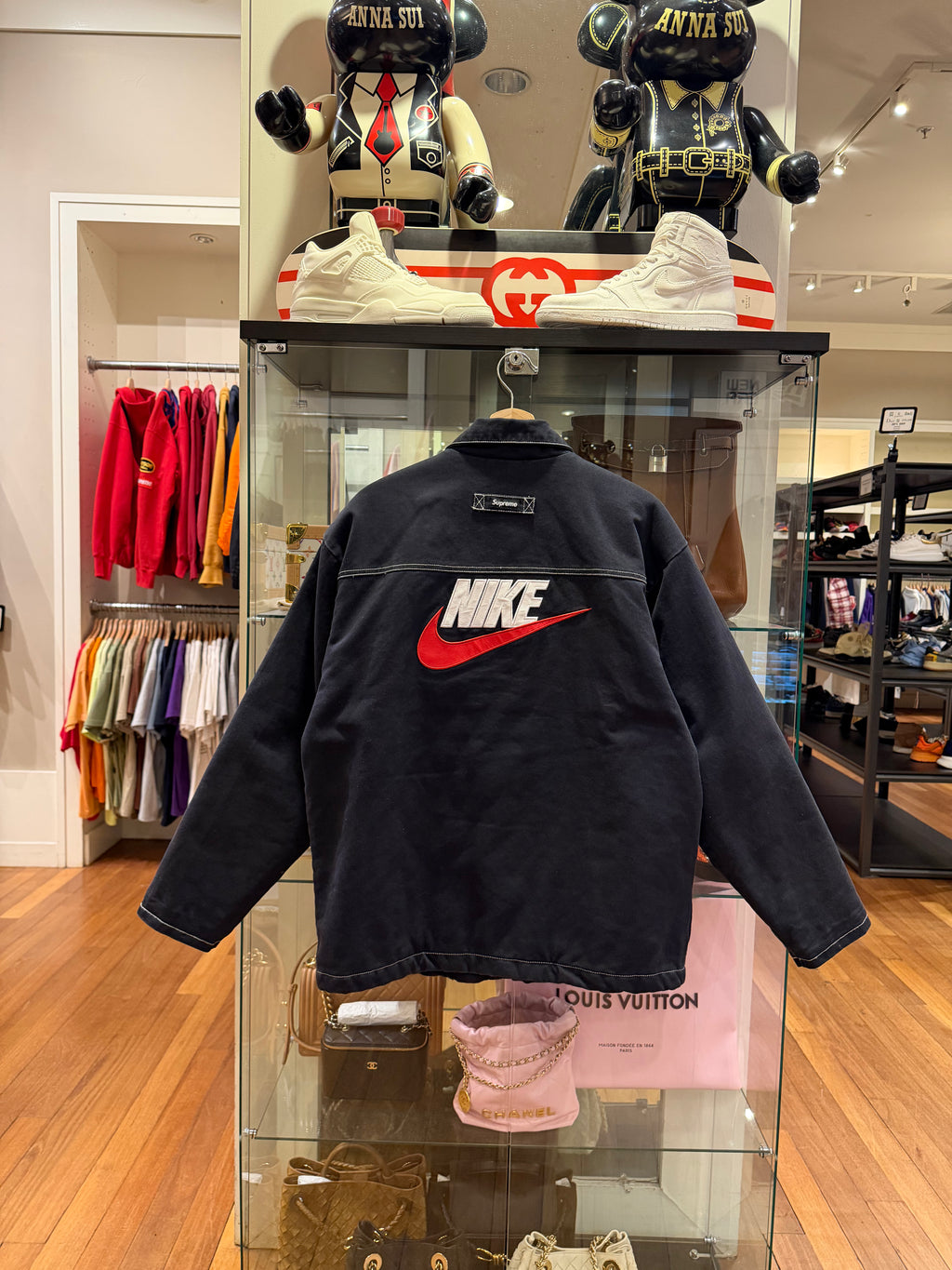 Supreme x Nike Double Zip
Quilted Work Jacket
