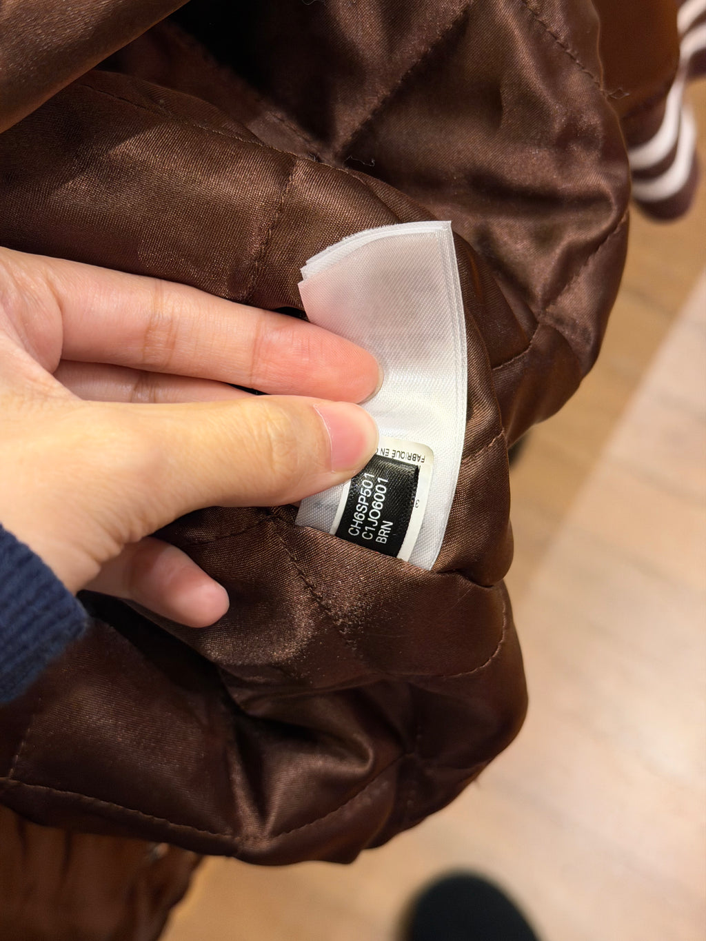 Supreme x Champion Satin
Varsity Jacket - Brown