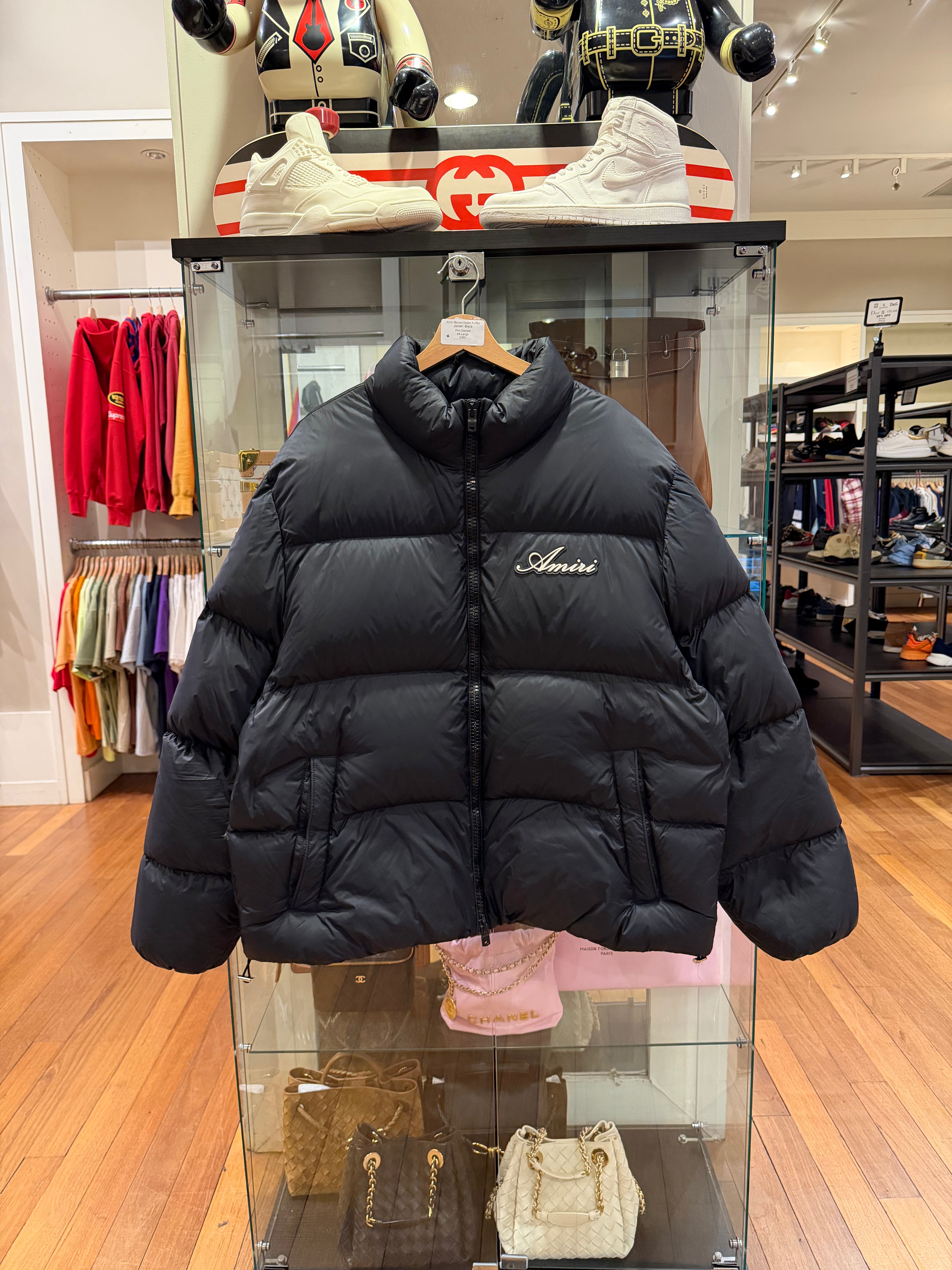 Amiri Bones Down Puffer
Jacket - Black