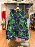 Marni Printed Cotton Hoodie -
Green/Purple
