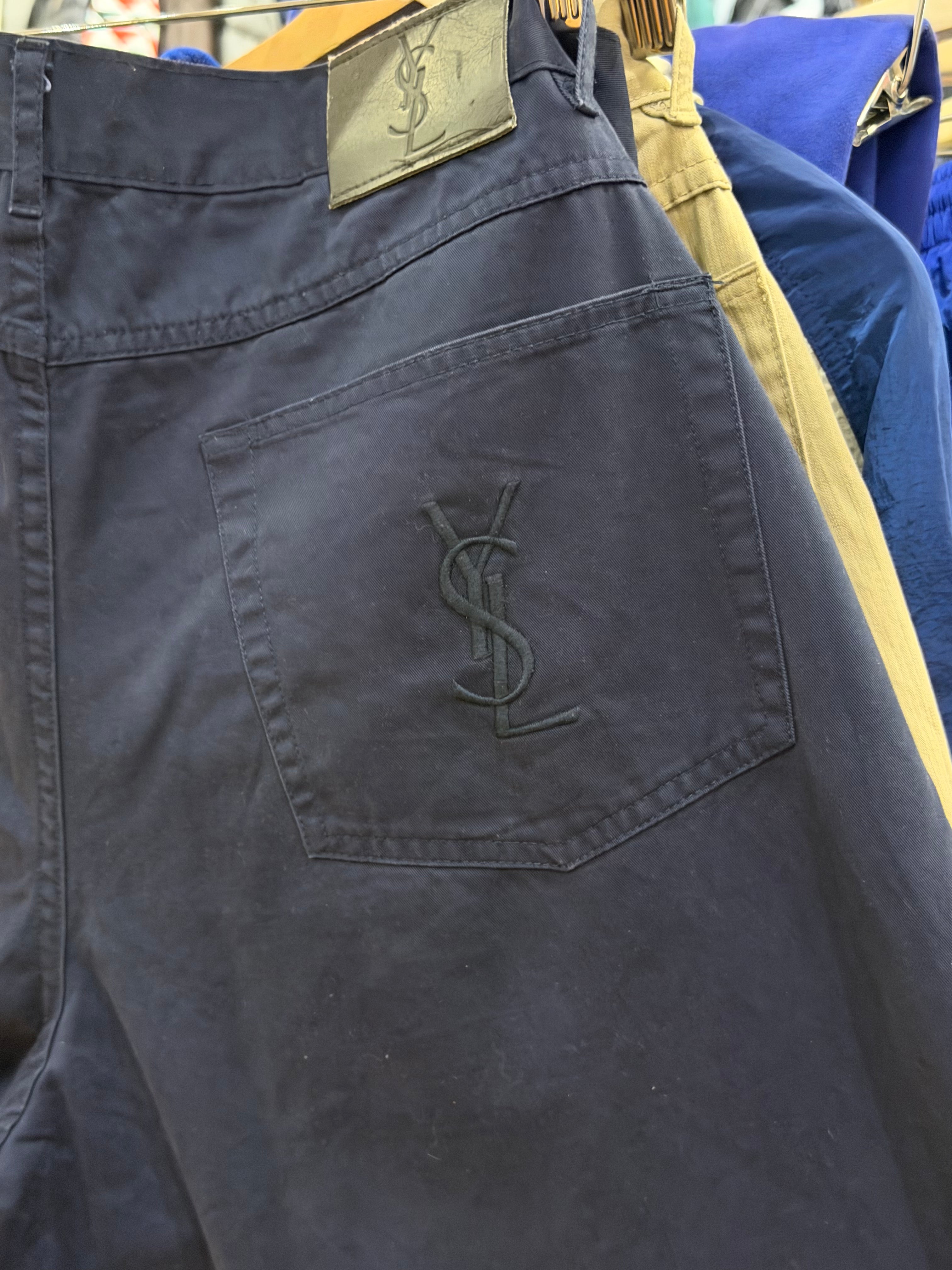 Yves Saint Laurent Chino Pants - Navy