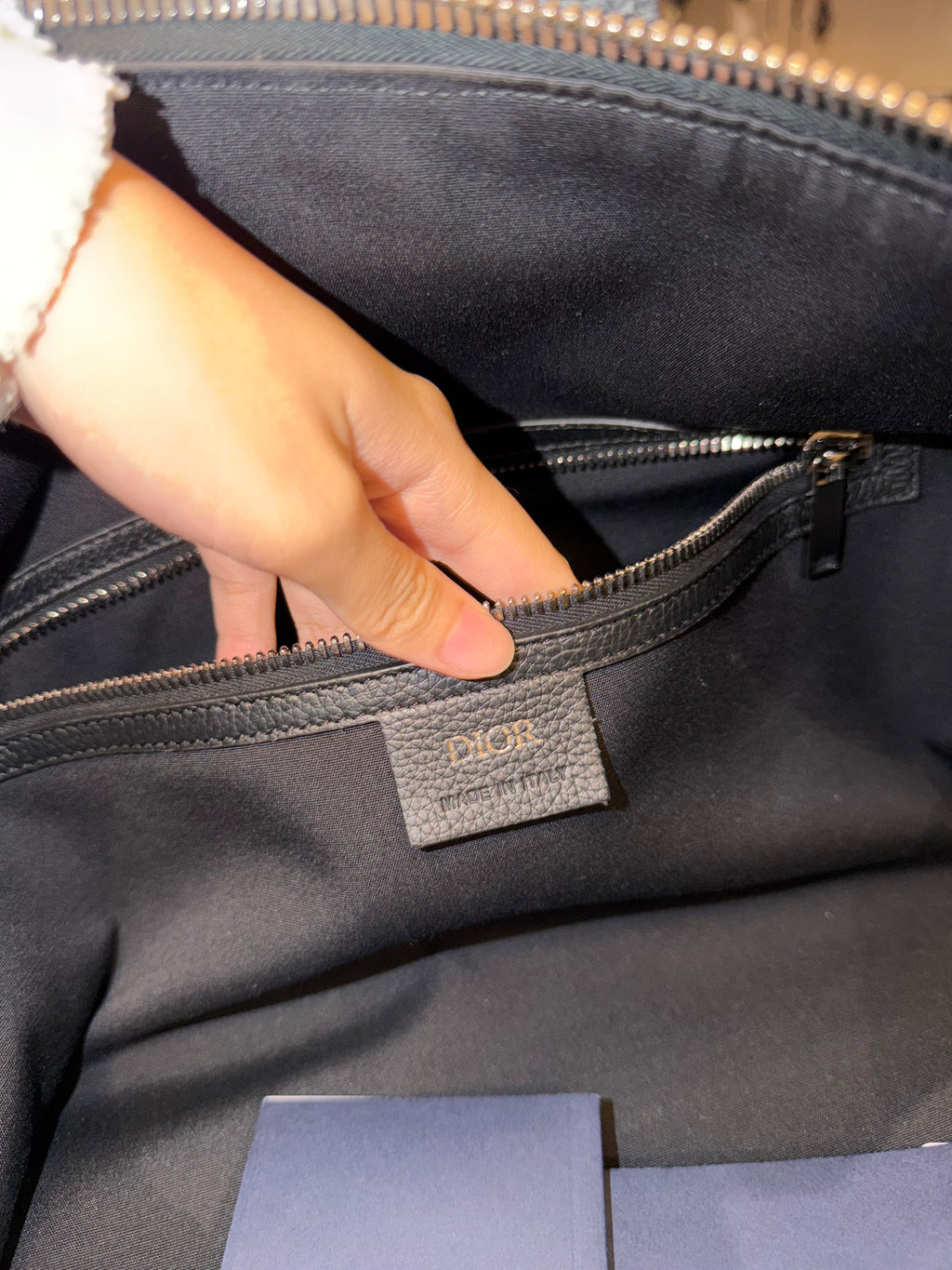 Christian Dior Oblique Lingot 50 Duffle Bag
