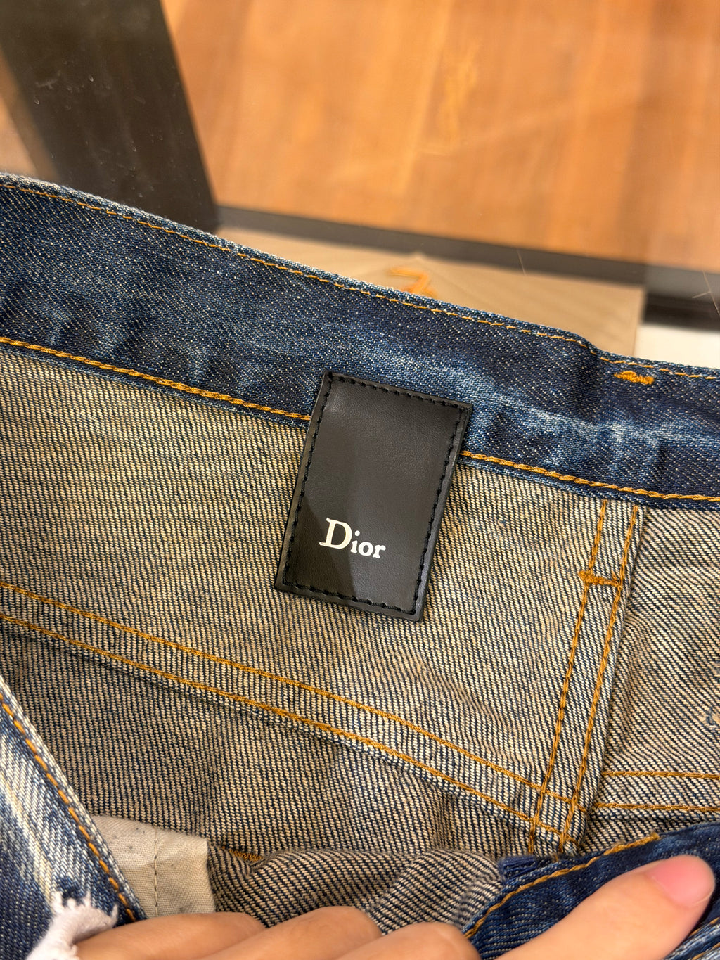 Dior Homme KVA SS09 Planisphere Blue Sky Wash
