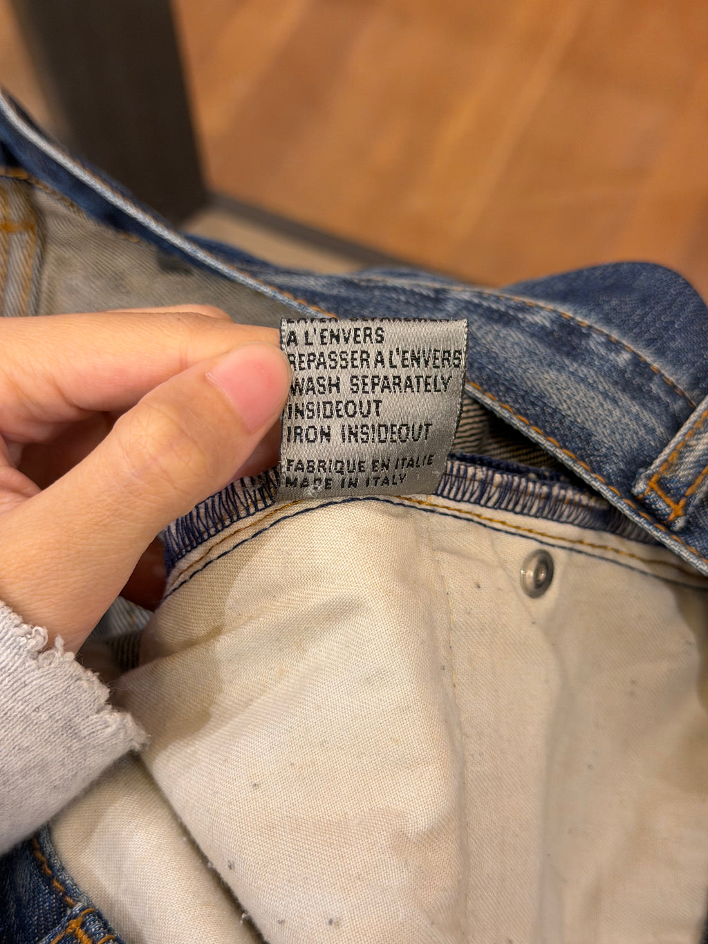 Dior Homme KVA SS09 Planisphere Blue Sky Wash